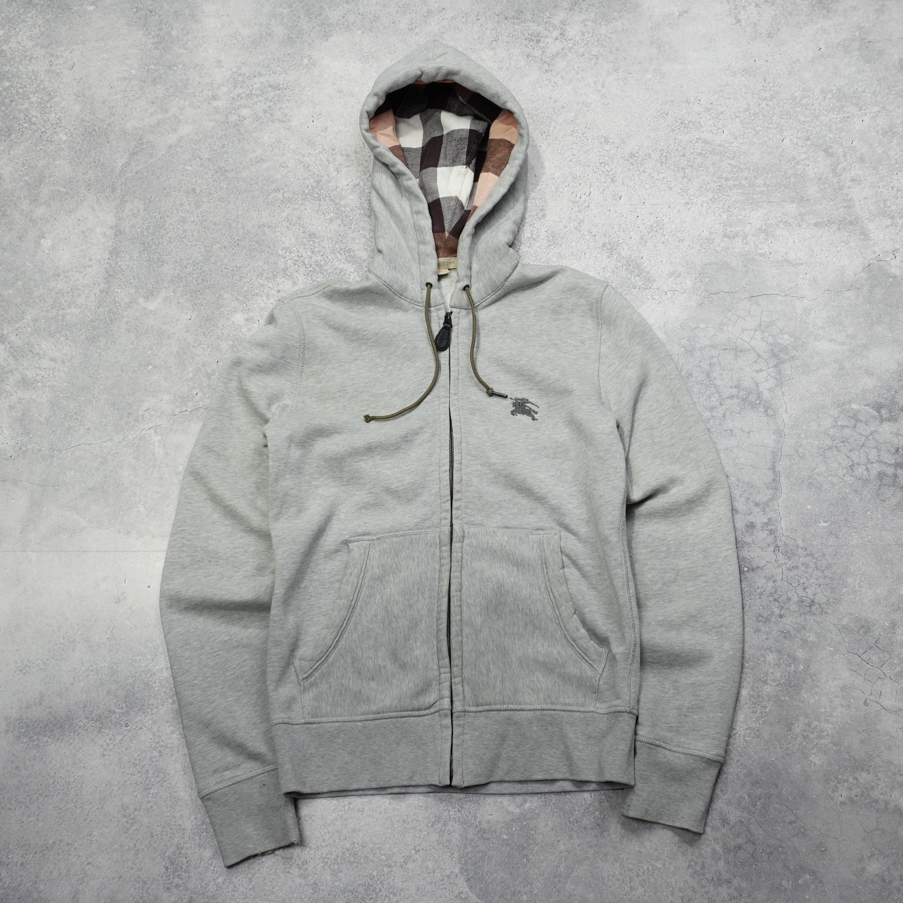 Burberry Zip Up Hoodie