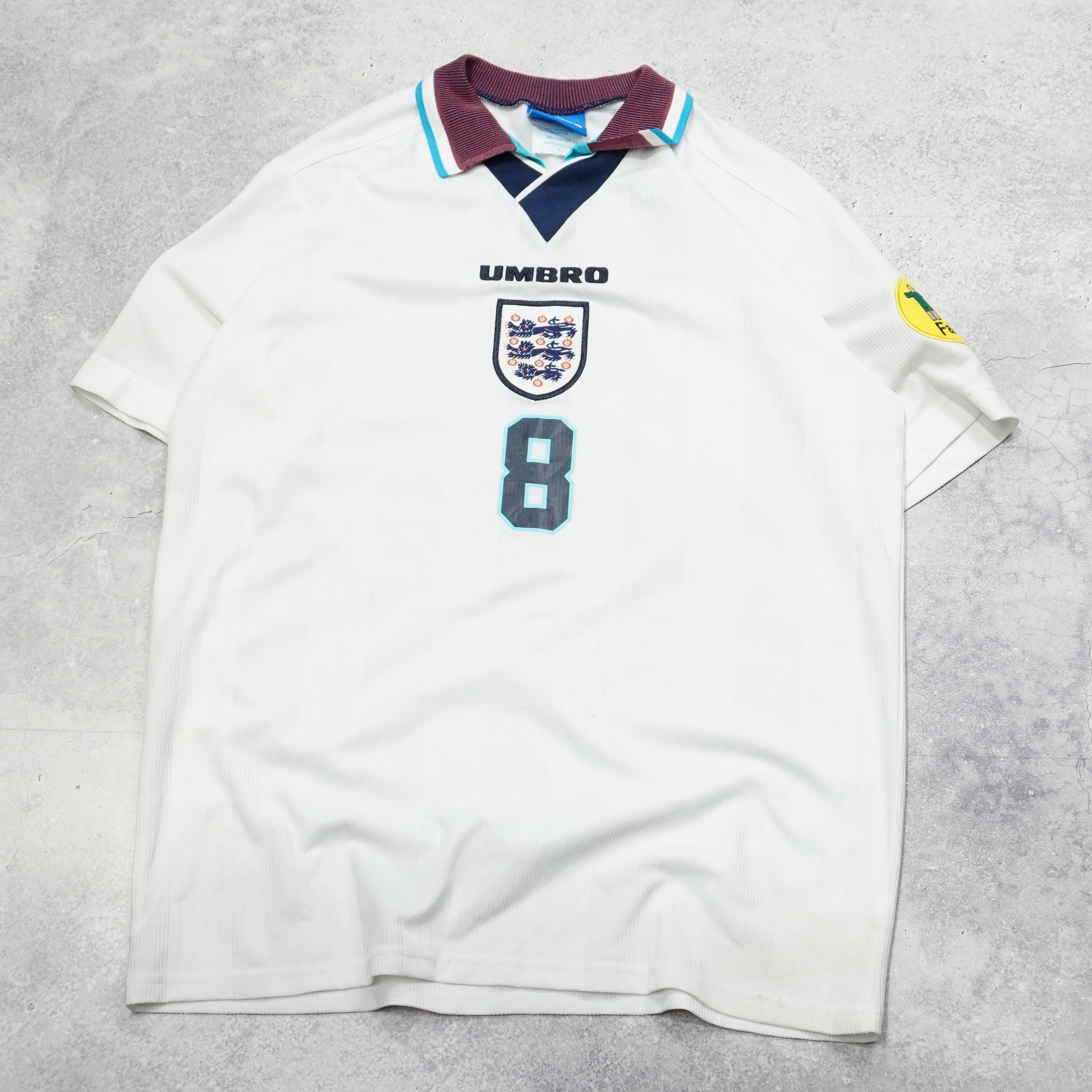 90s Umbro Gascoigne Jersey