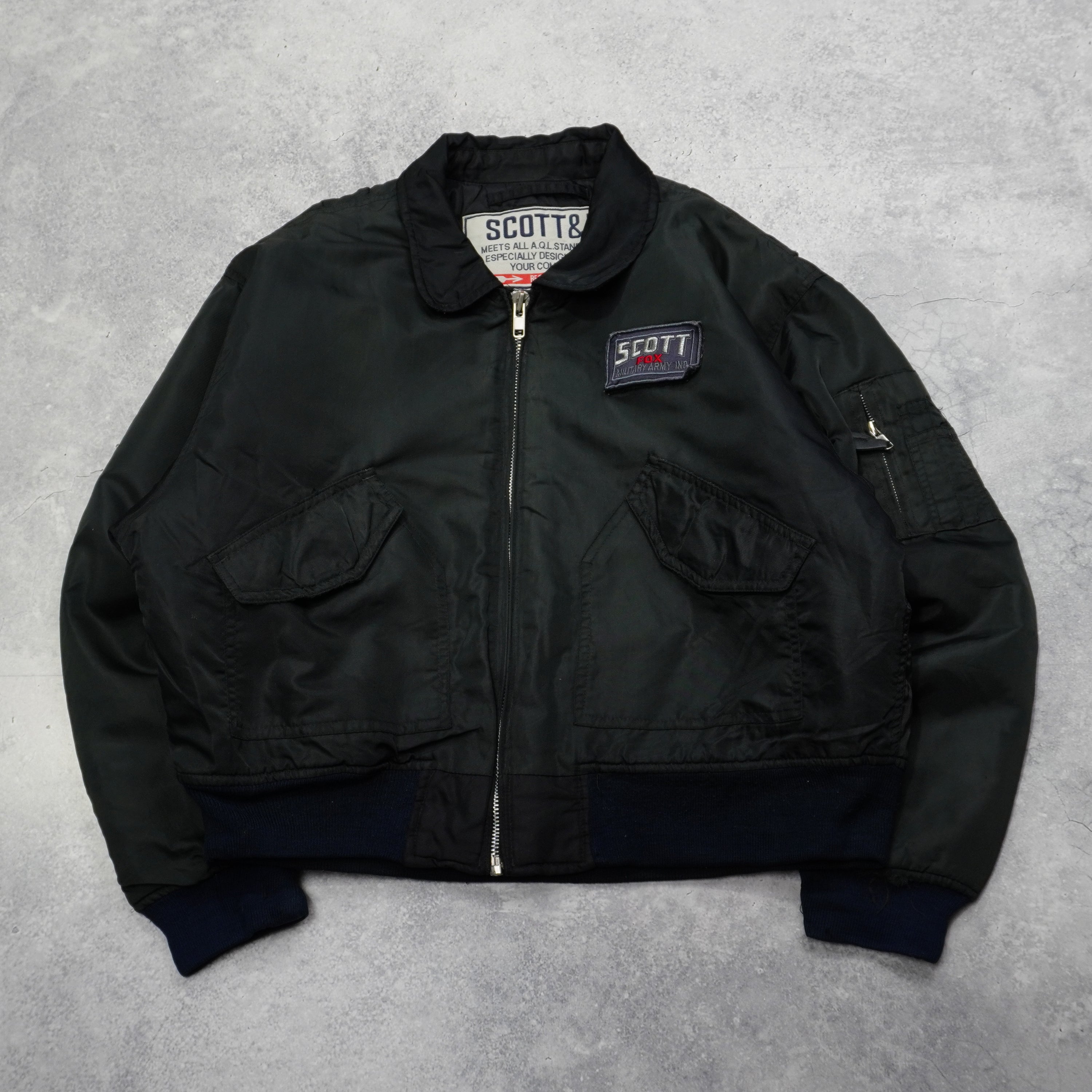 2000s Scott & Fox Bomber Jacket