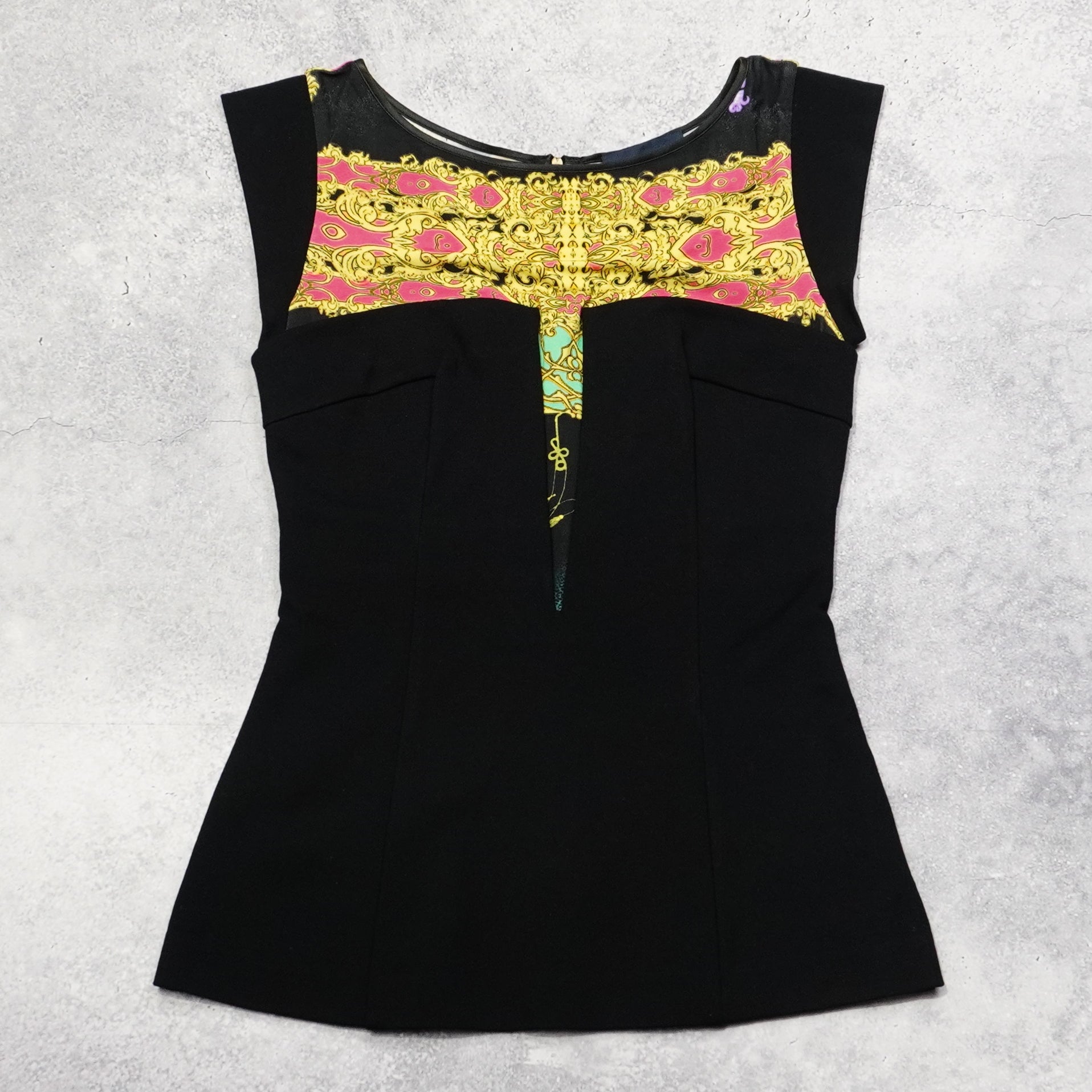 2000s Roberto Cavali Patterned Top