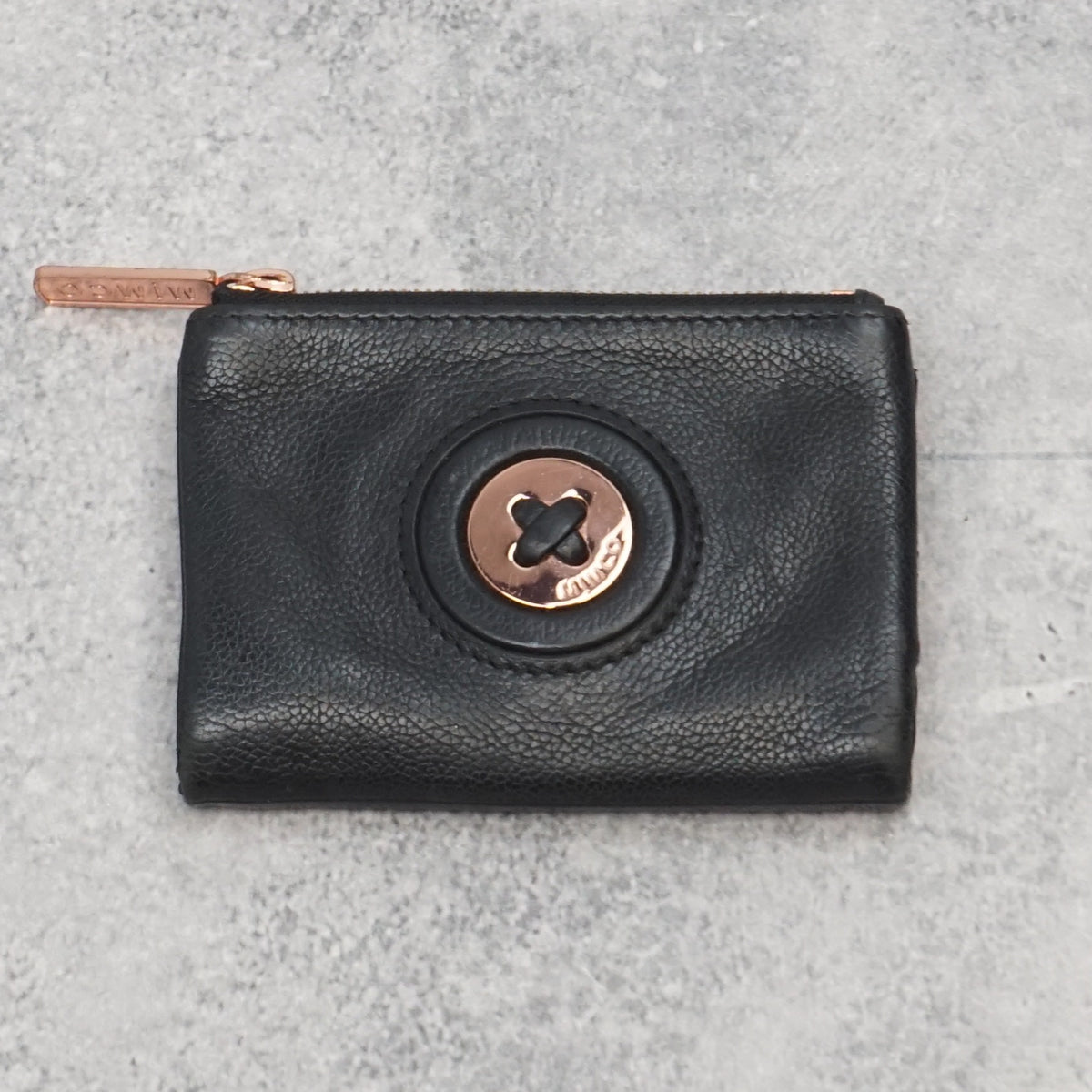 Mimco Leather Rose Gold Wallet