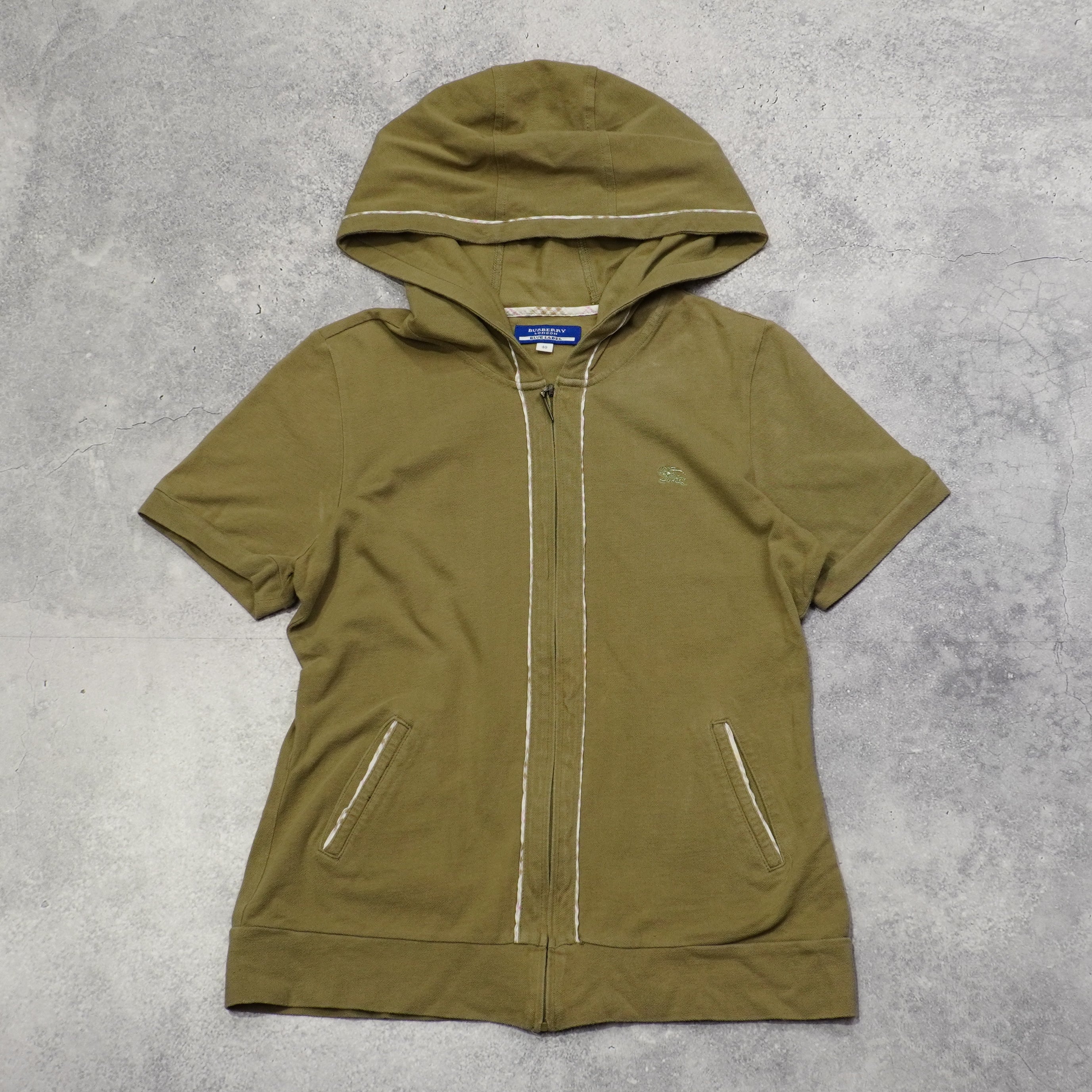 2000s Burberry Zip Up