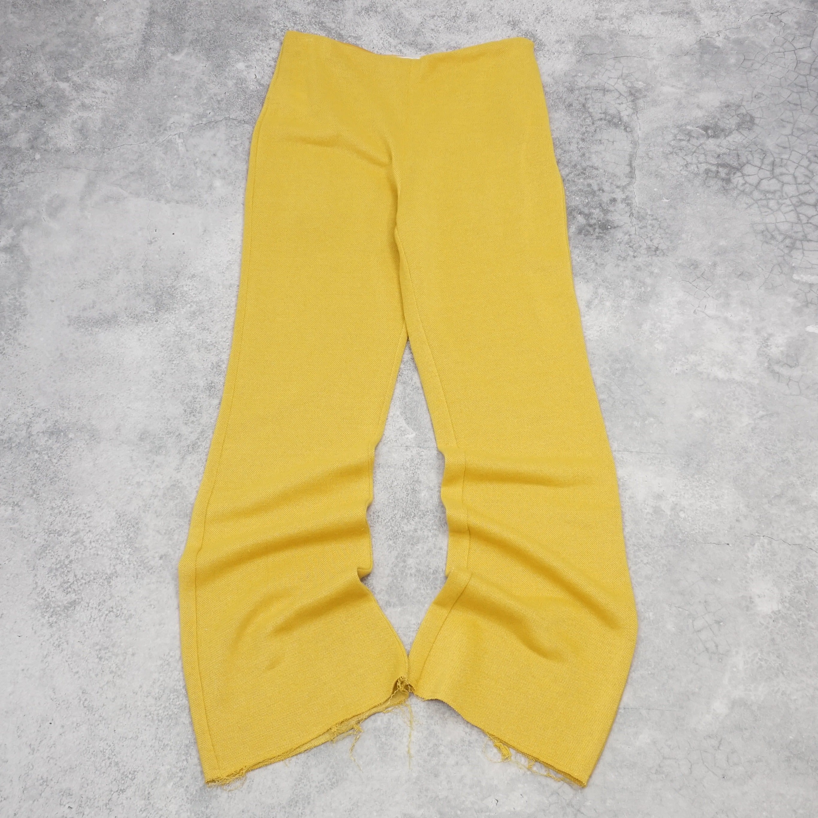 Camilla And Marc Knitted Yellow Pants Flared