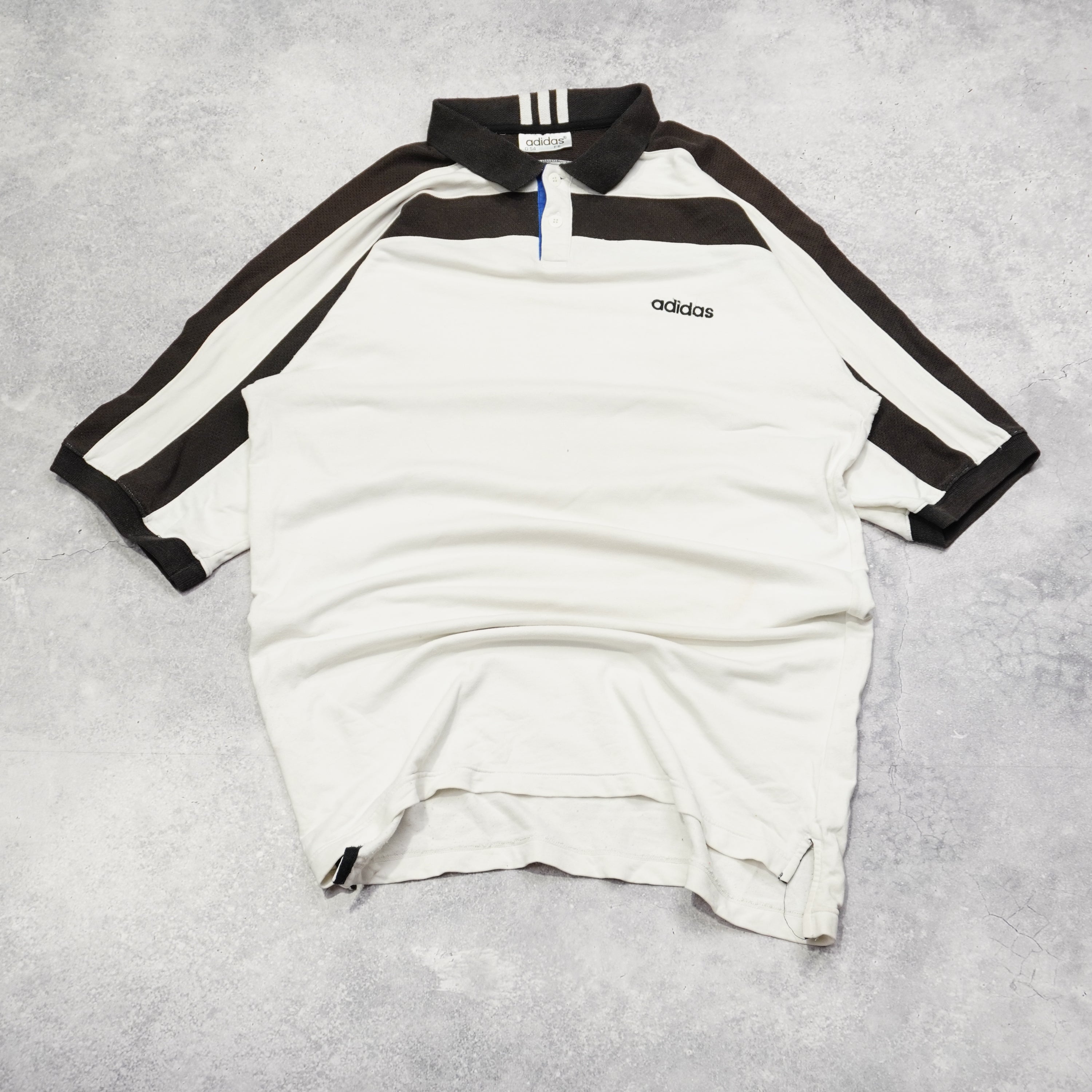 2000s Adidas Graphic Style Polo