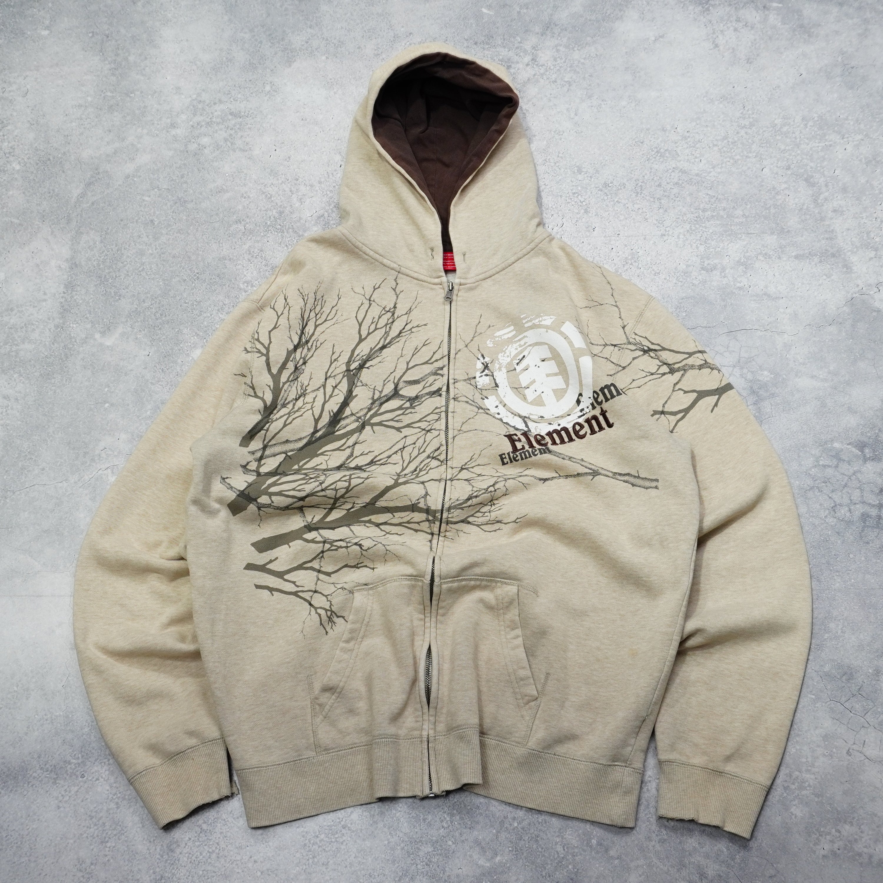 2000s Element Zip Up Hoodie