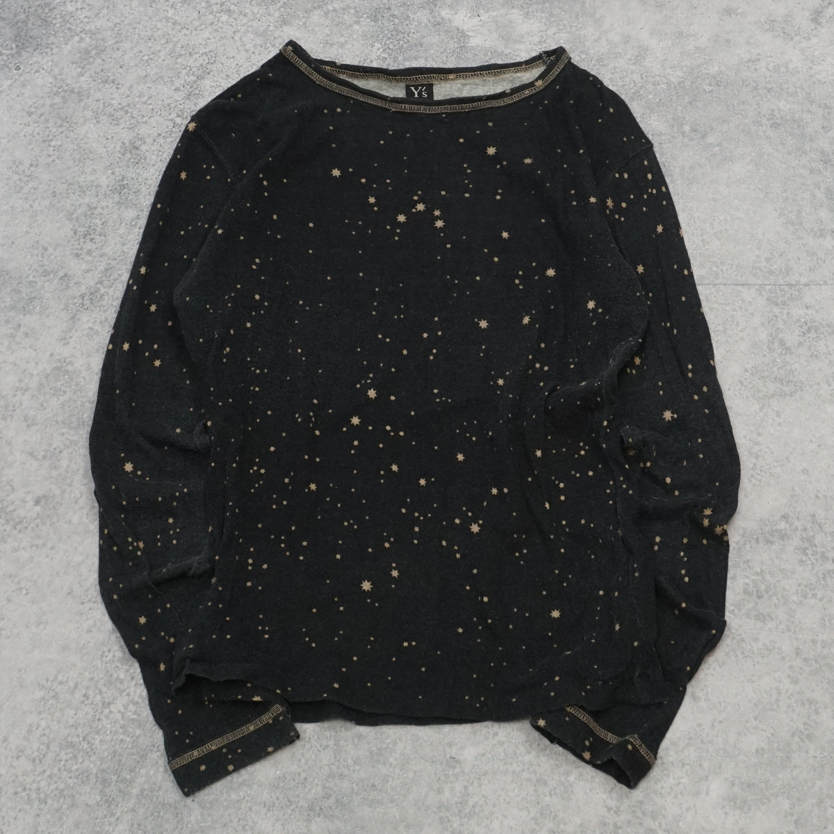 2000s Y's Little Star Top Long Sleeve
