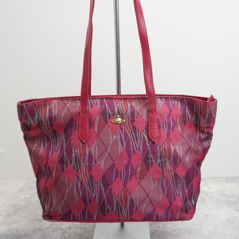 Vivienne Westwood Patterned Tote Bag