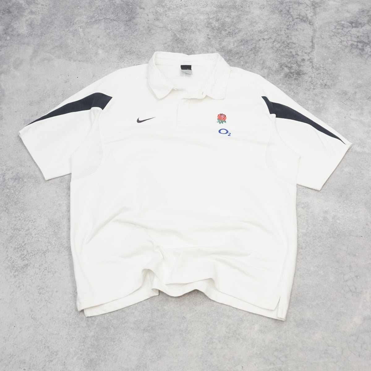 2000s Nike England Rugby O2 Jersey