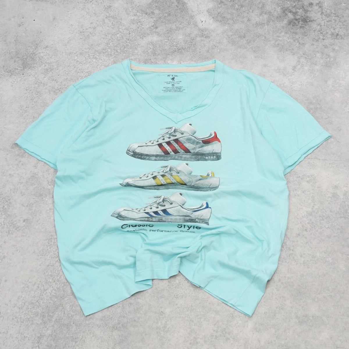 Af & Co. Graphic V-Neck T-Shirt