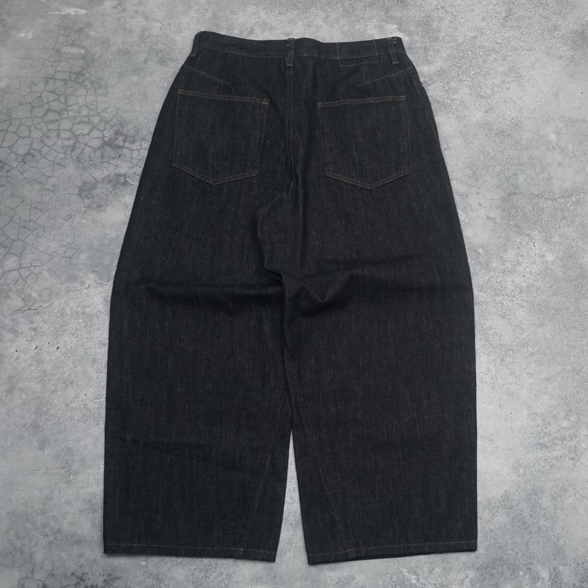 Beams Heart Wide Leg Barrel Jeans