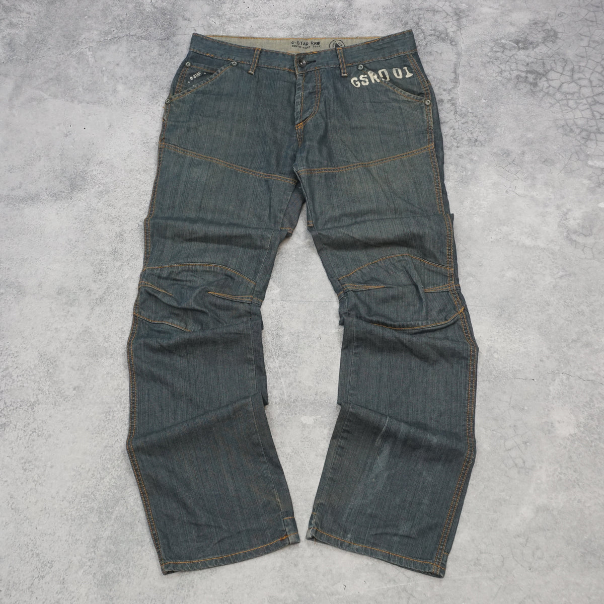 2000s G-Star Raw Buckle Jeans