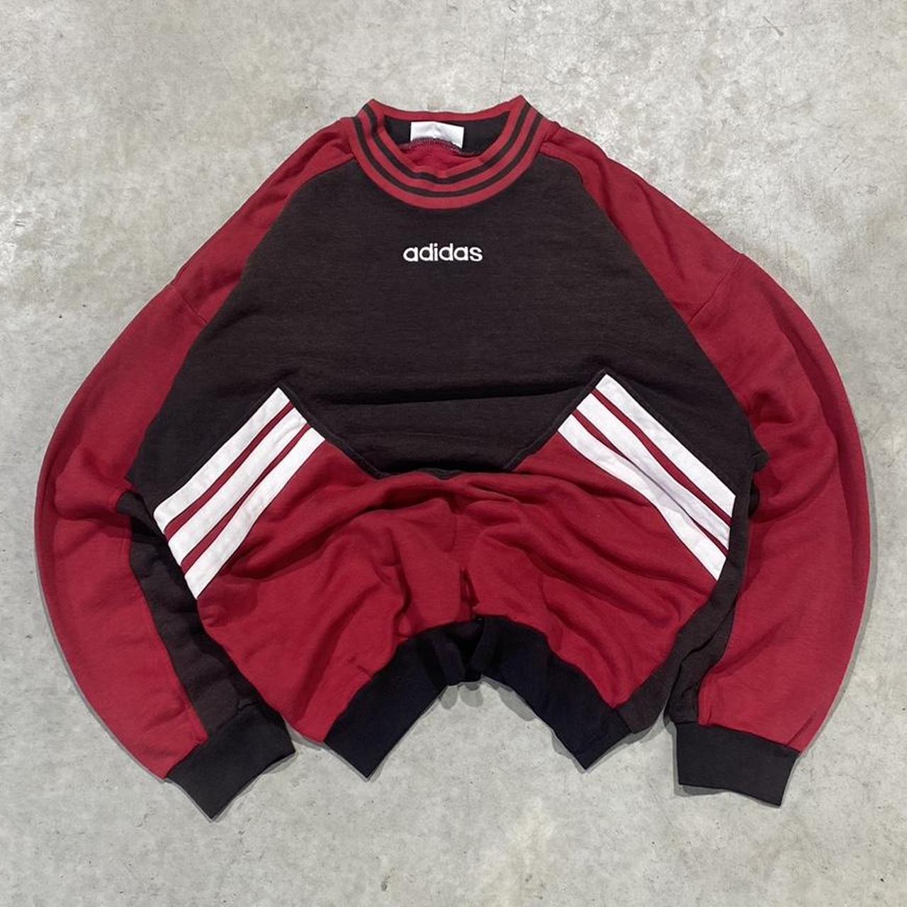 90s Adidas Boxy Crewneck