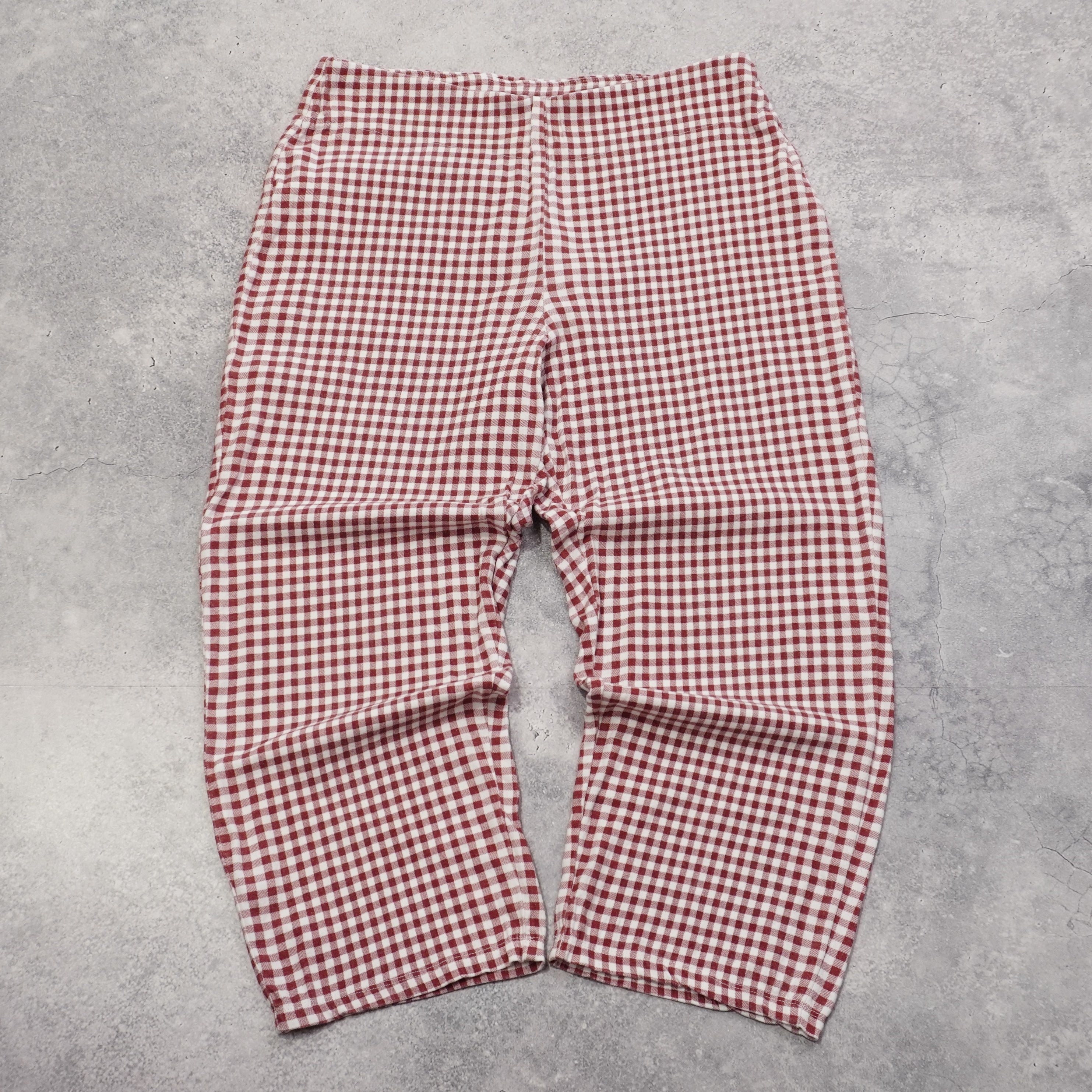 Bird Keepers Gingham Check Capri