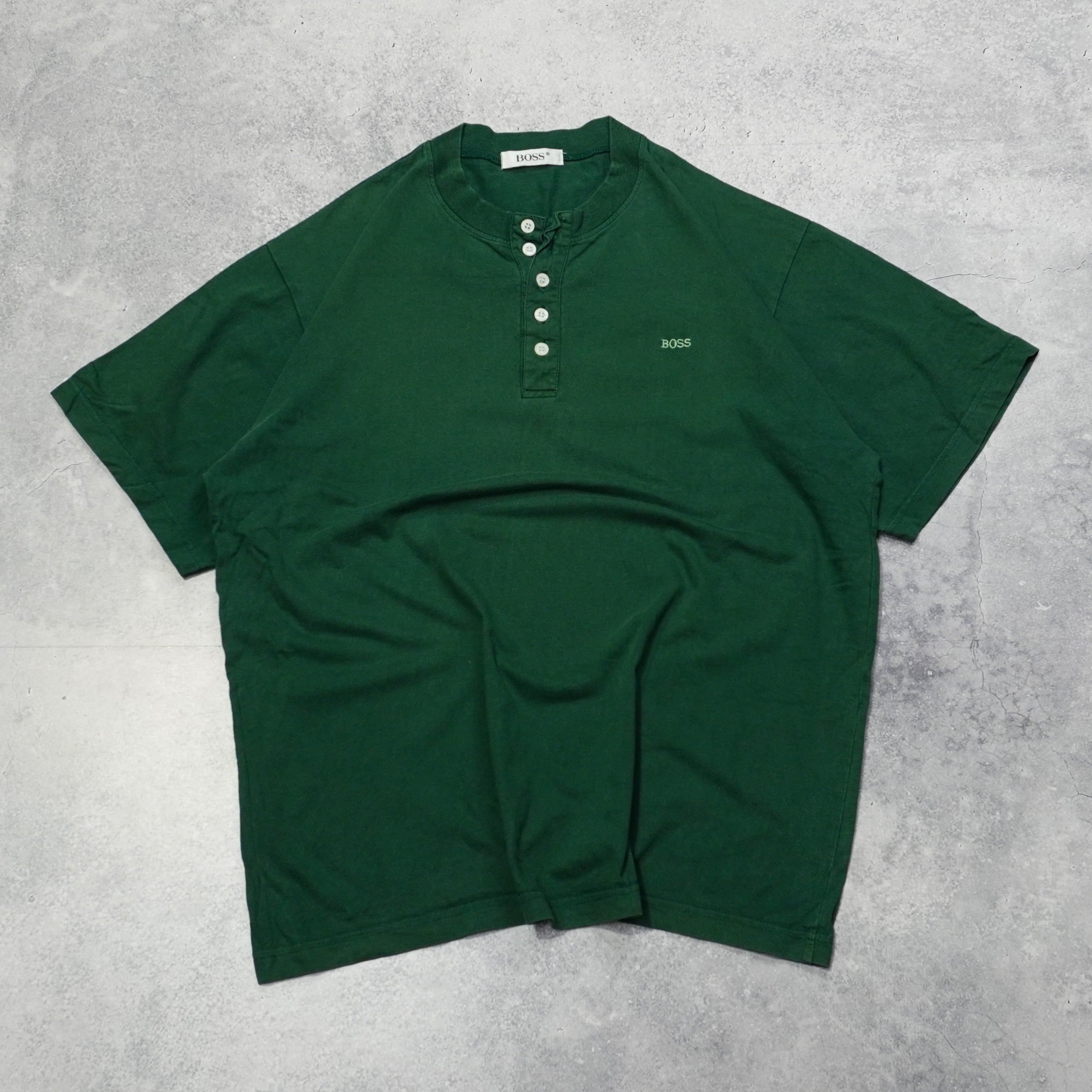 2000s Boss Henley T-Shirt