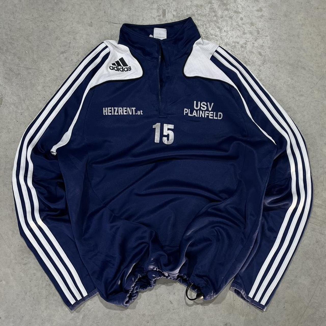 2000s Adidas Team Track Jacket Jumper