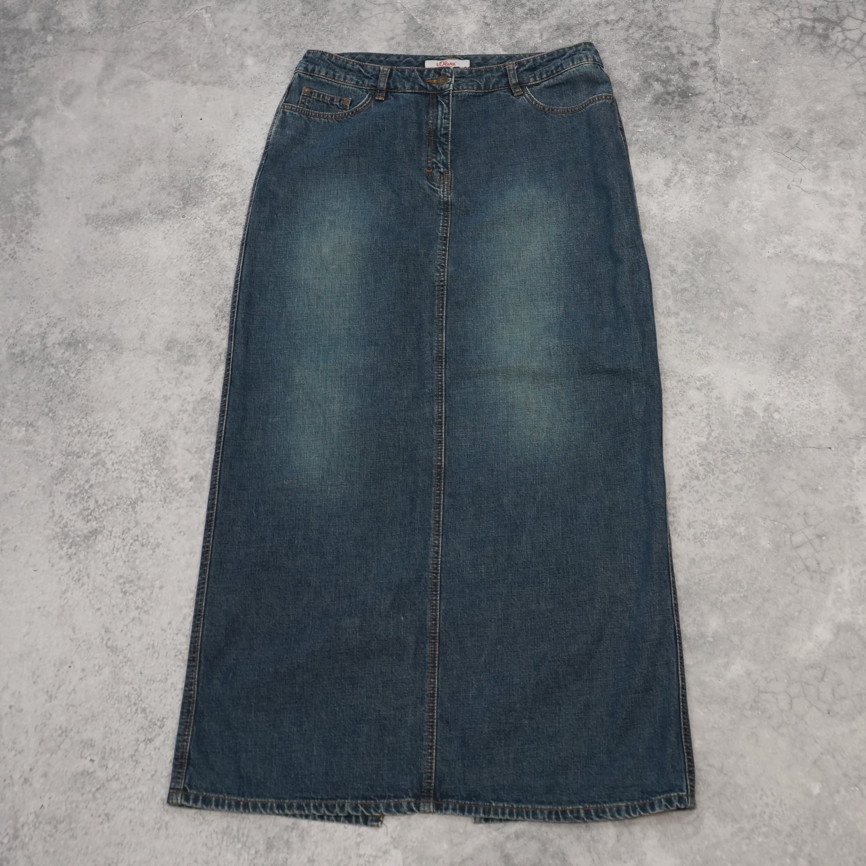 2000s Oliver Denim Midi Skirt