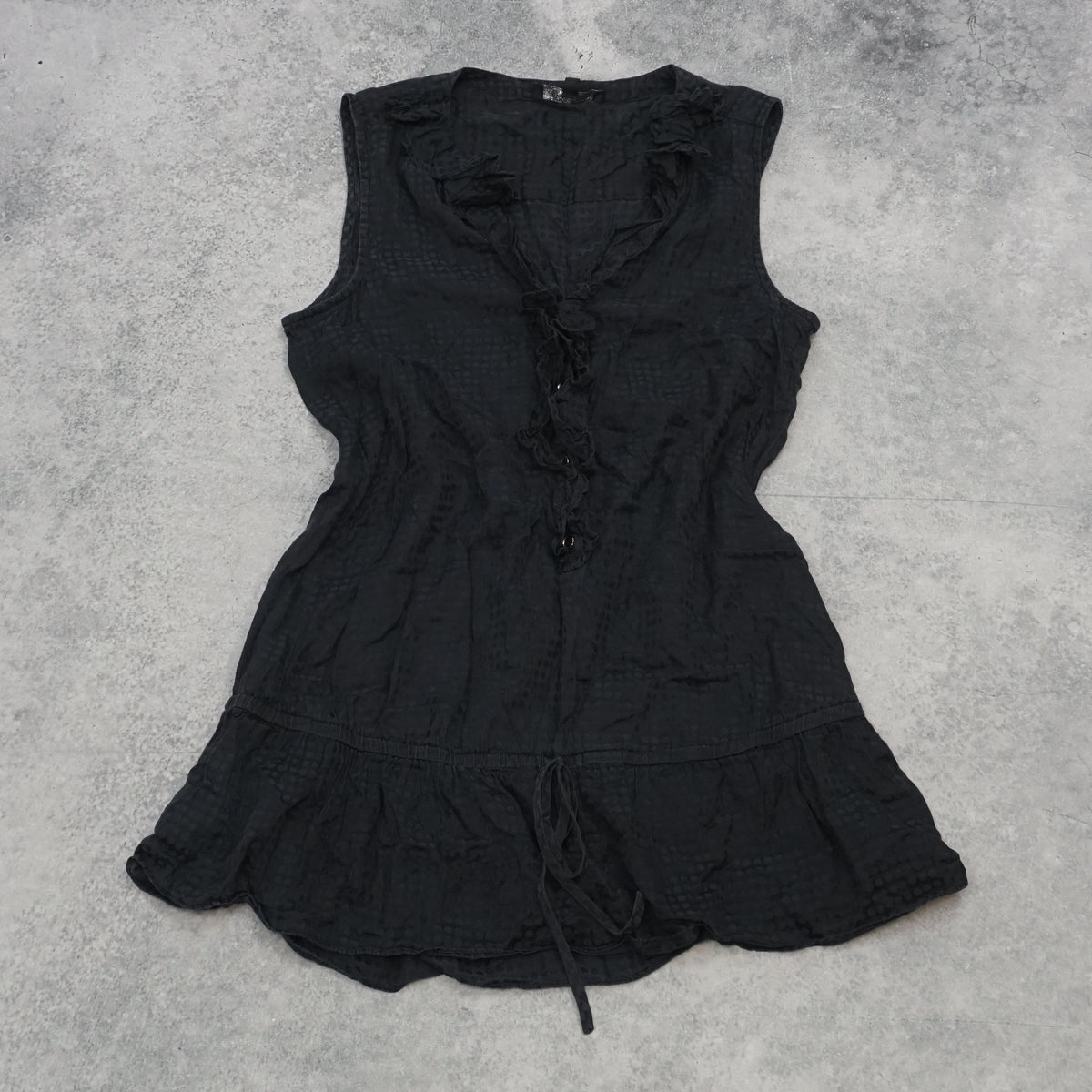 2000s Playlord Ruffle Top