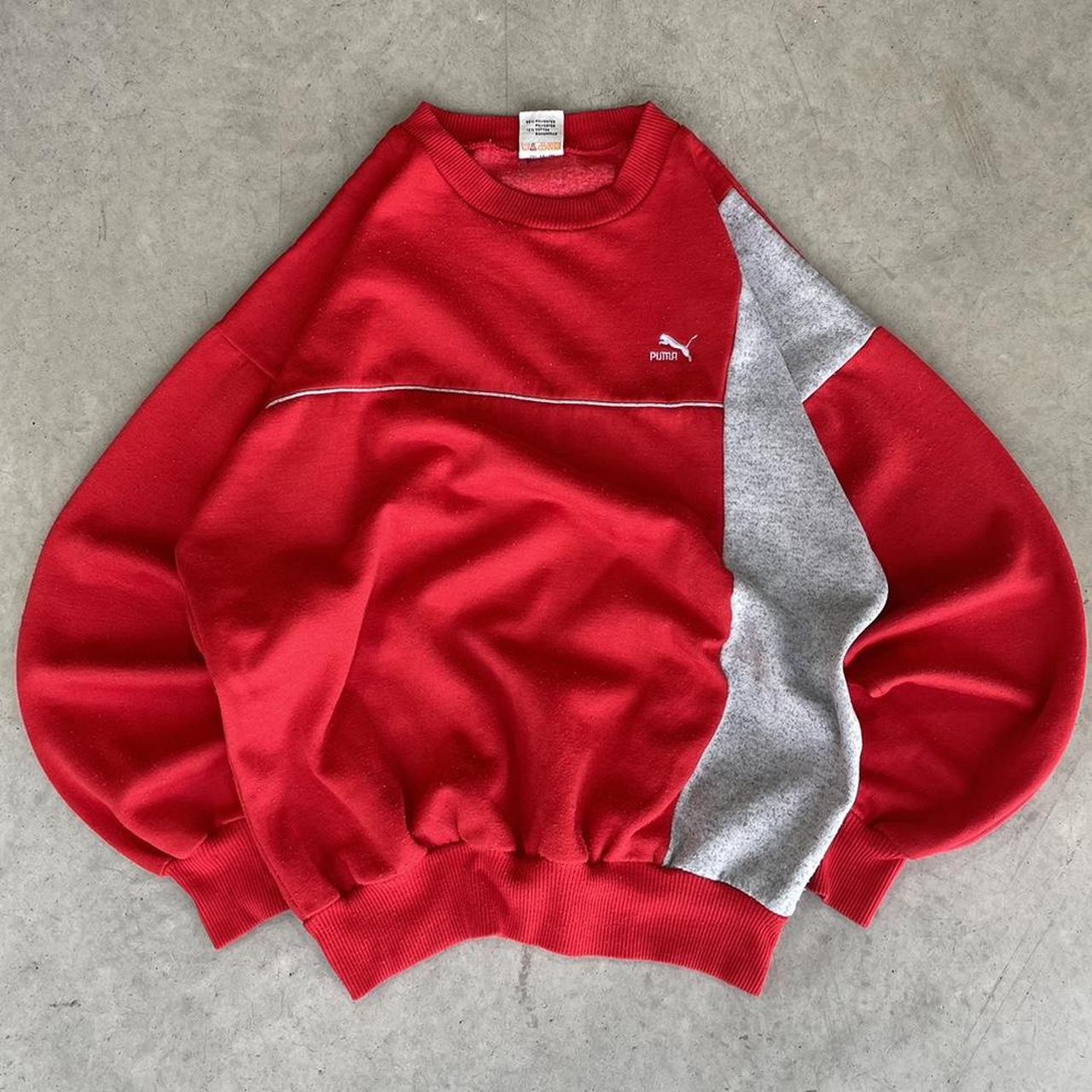 2000s Puma Color Block Crewneck