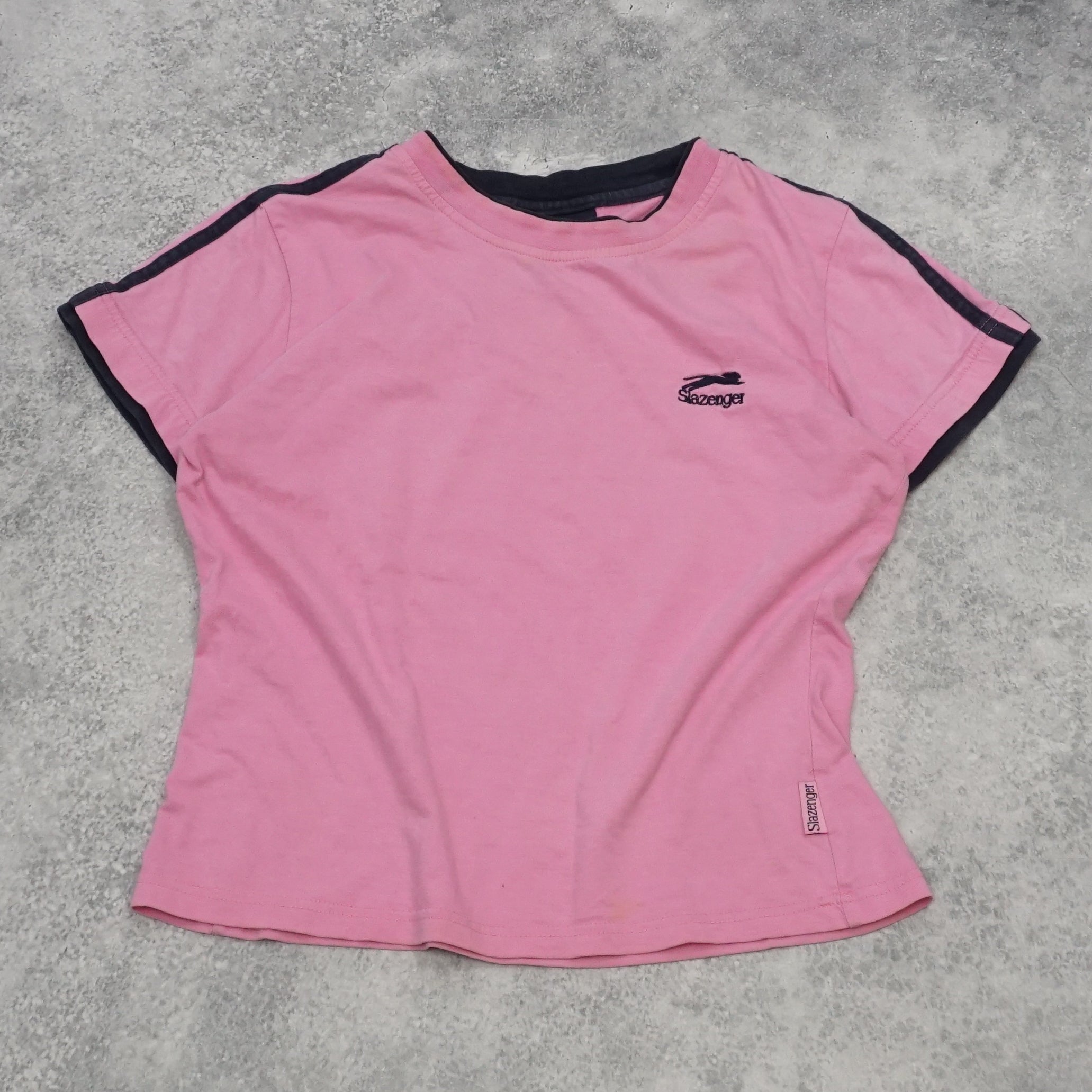 2000s Slazenger Sheer Pink Top