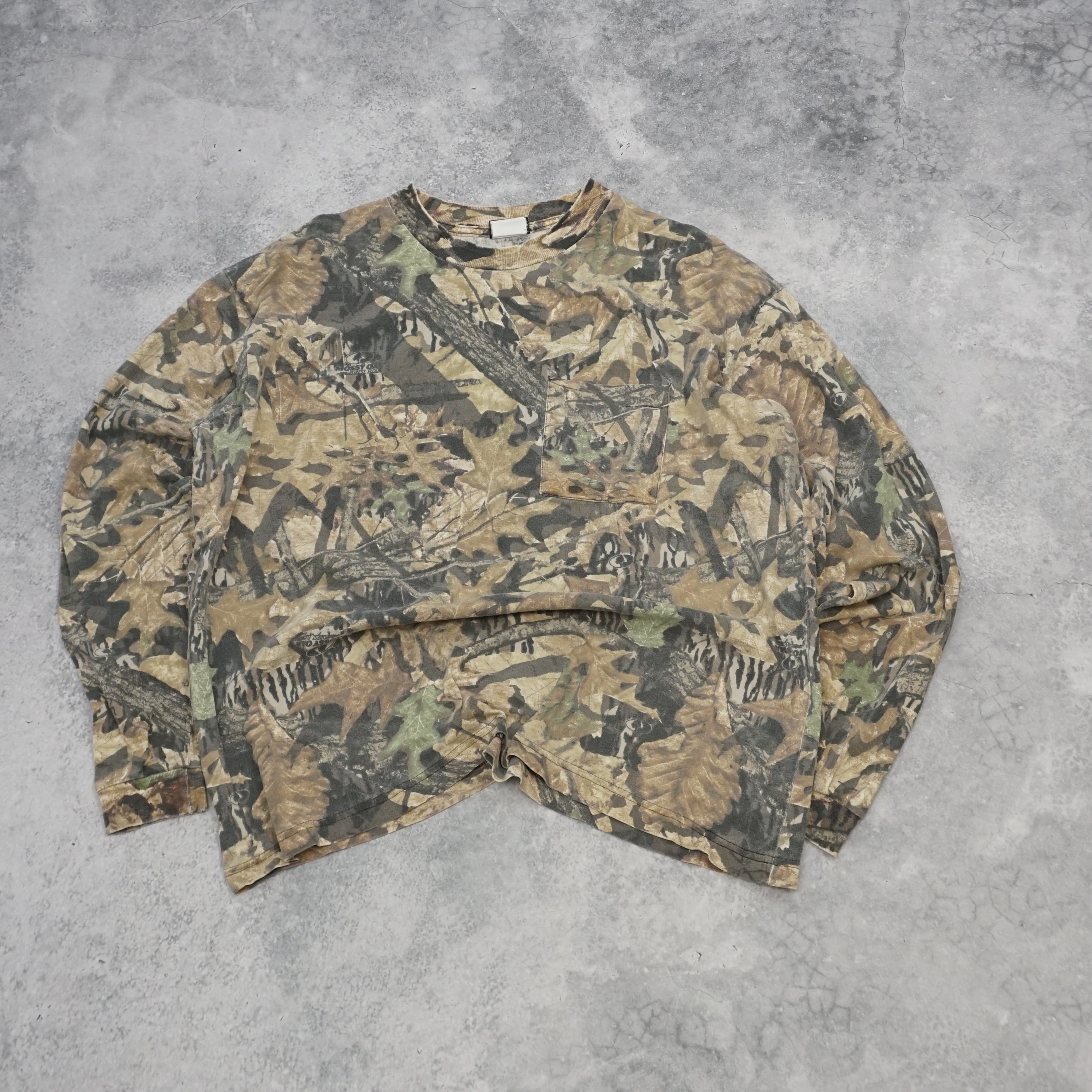 90s Liberty Camo Graphic Sweater
