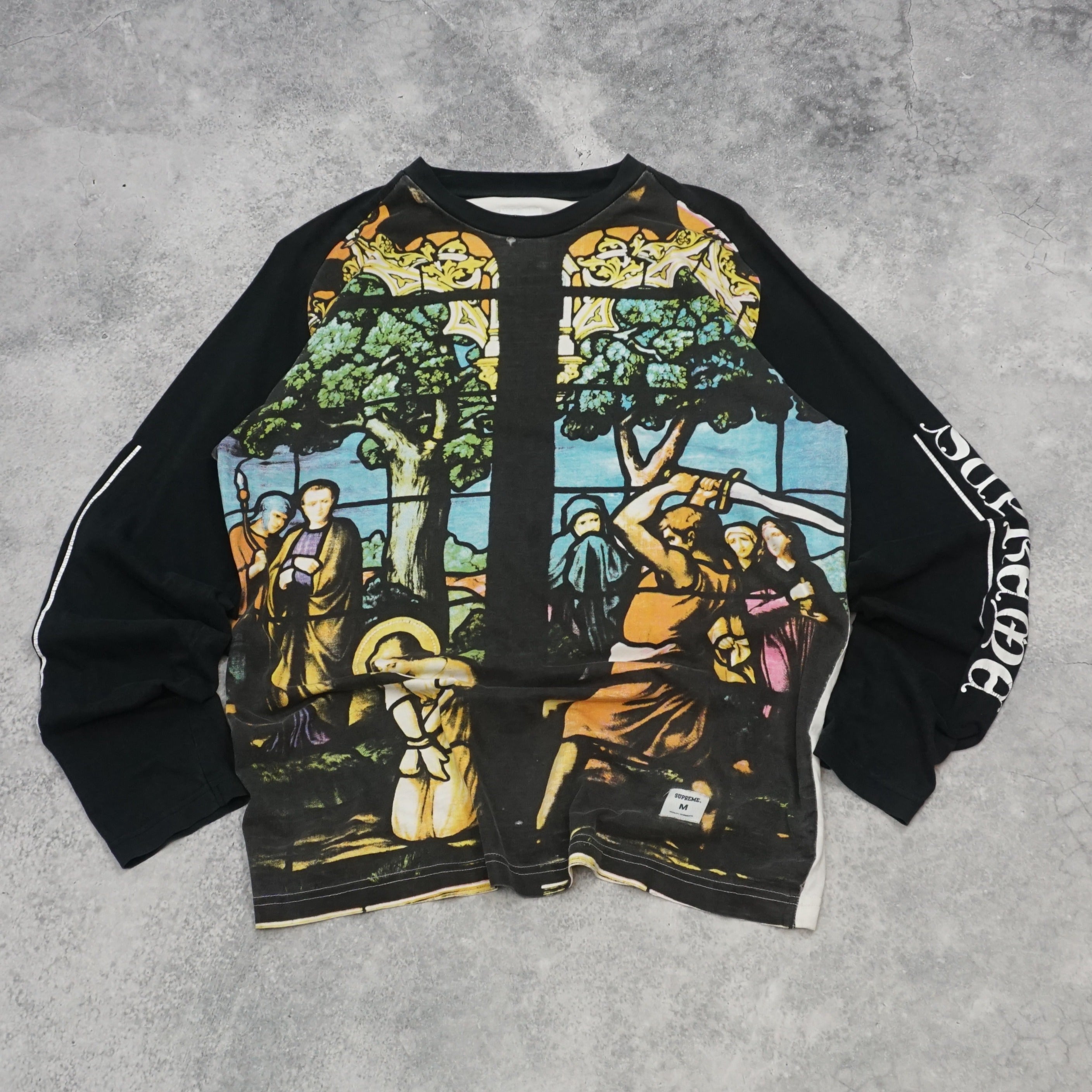 Supreme Stained Glass Graphic T-Shirt