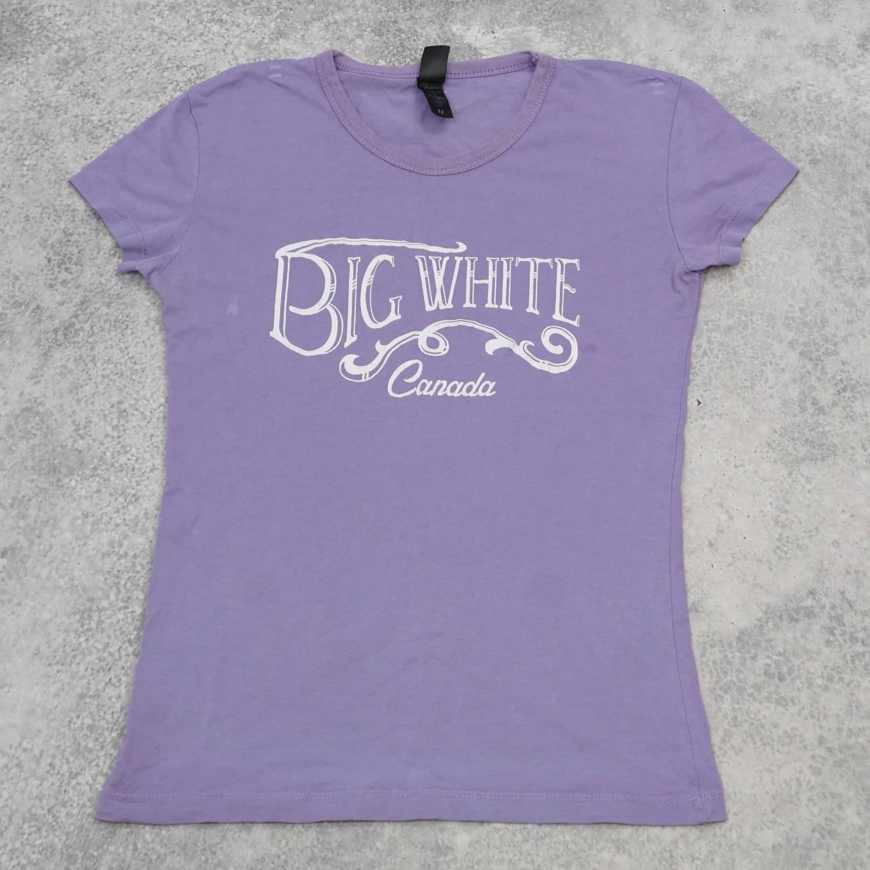 Initial Attraction Big White Canada Graphic T-Shirt