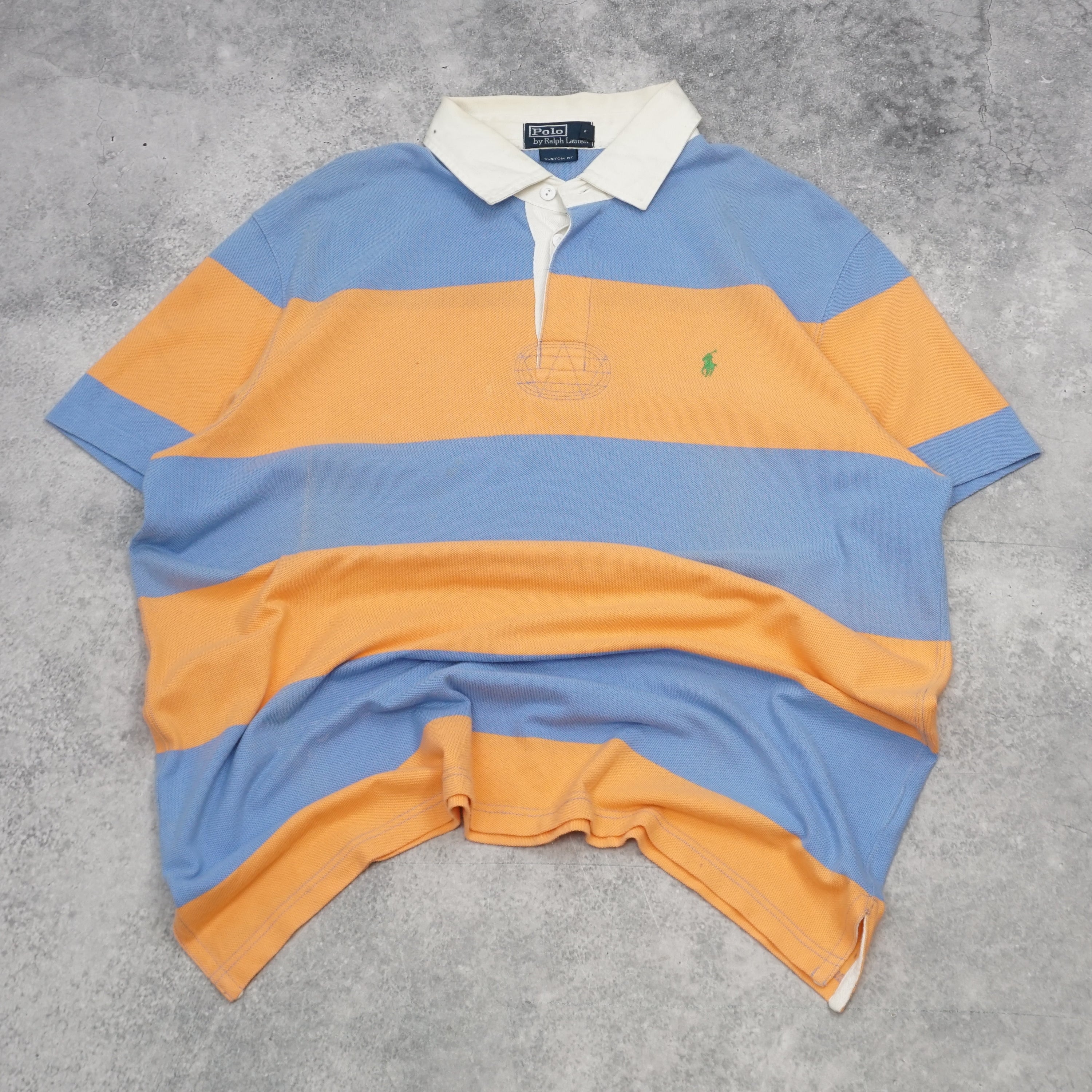 2000s Polo Ralph Lauren Custom Fit Striped Polo