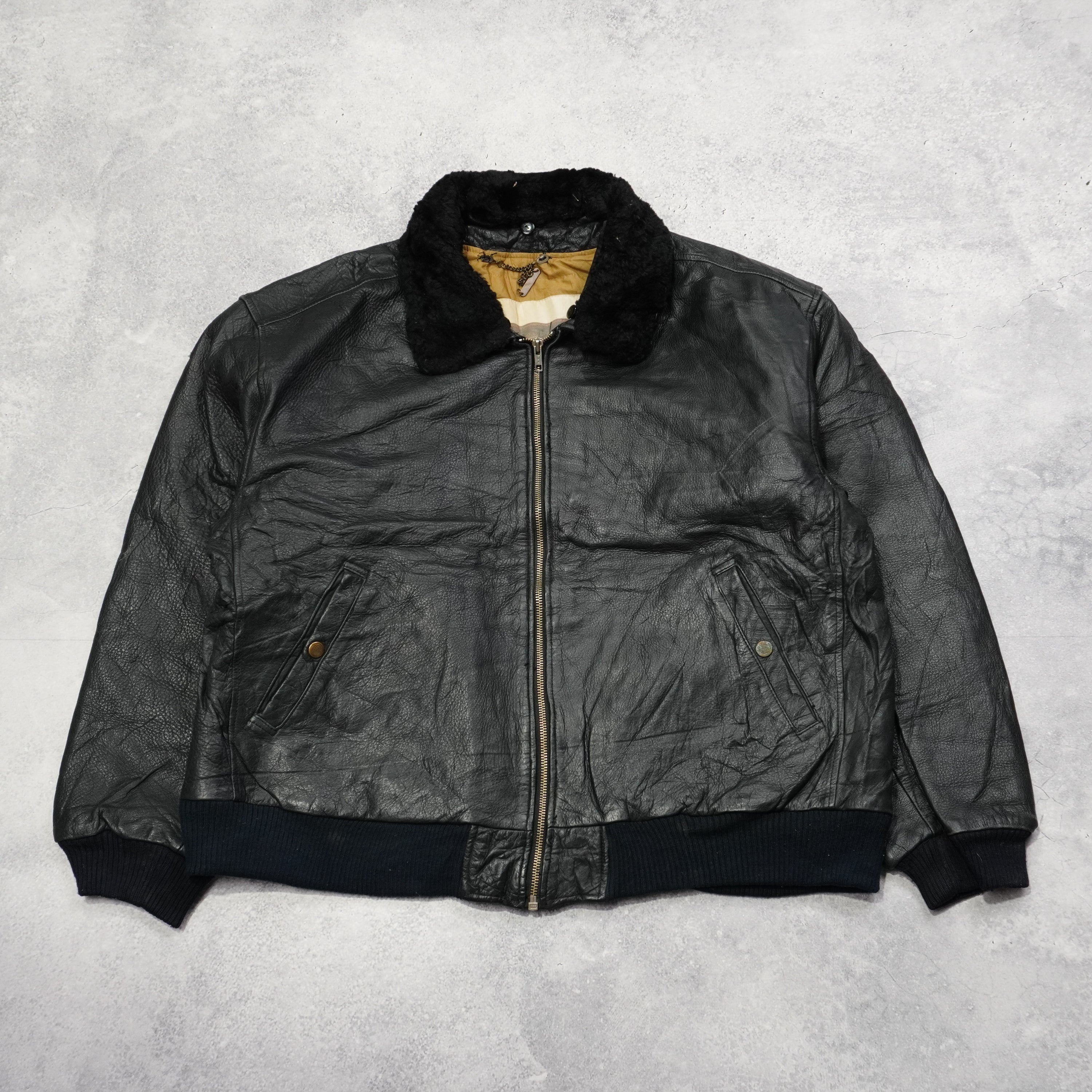 90s Leather Jacket