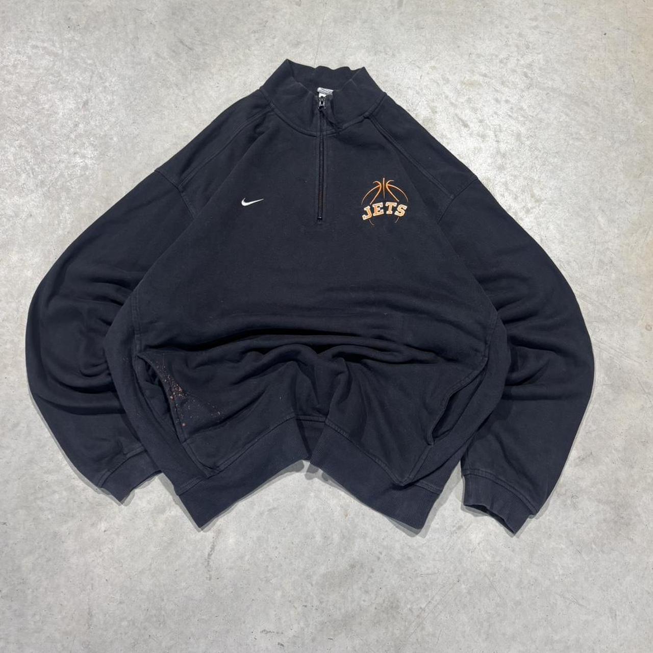 2000s Nike Graphic Quarter Zip Hoodie