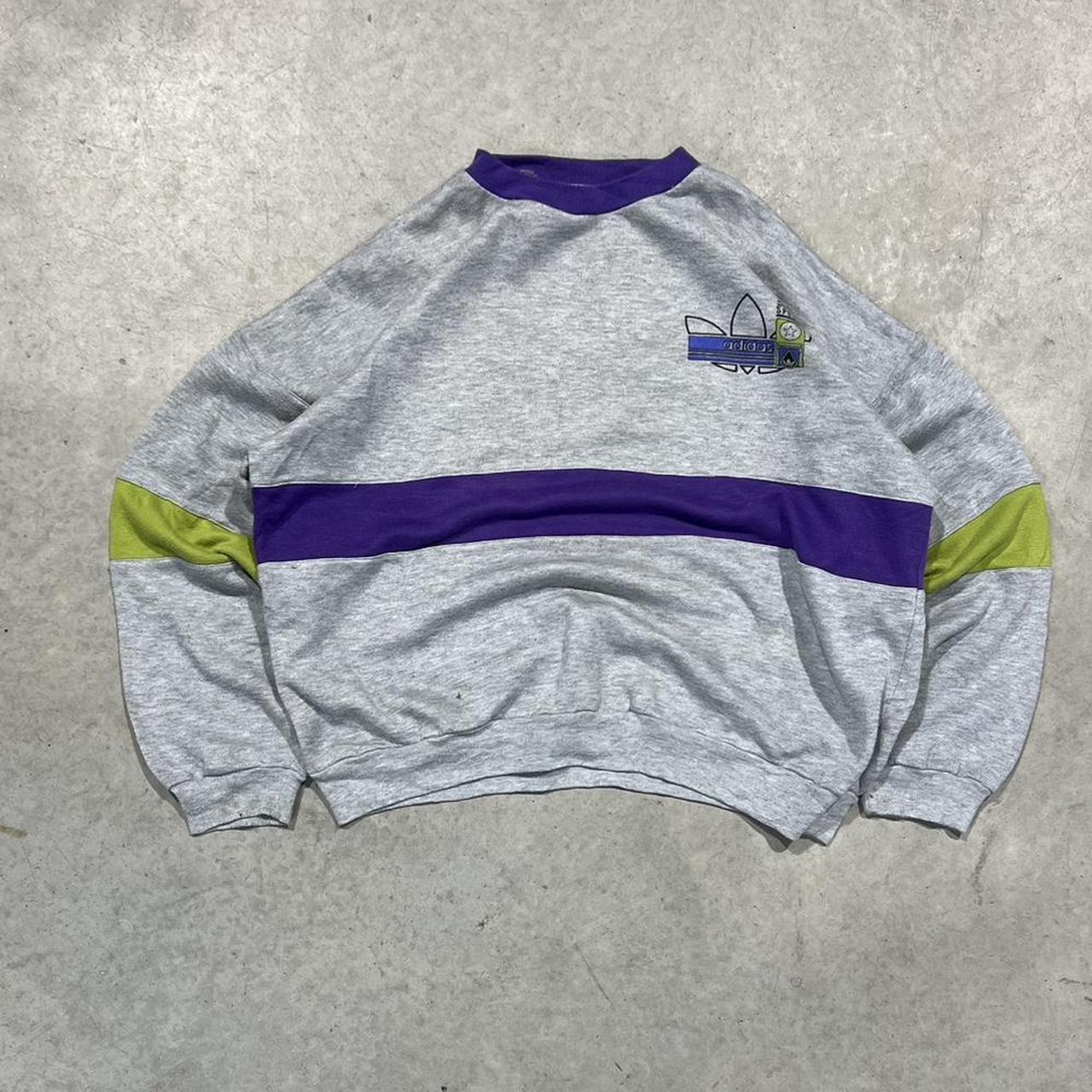 2000s Adidas Graphic Crewneck