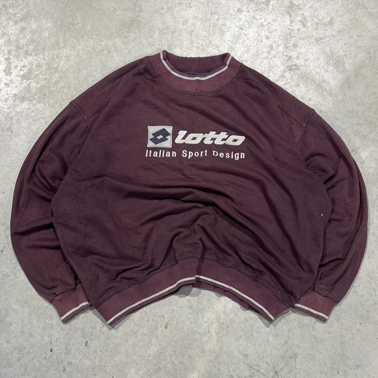 90s Lotto Oversized Crewneck