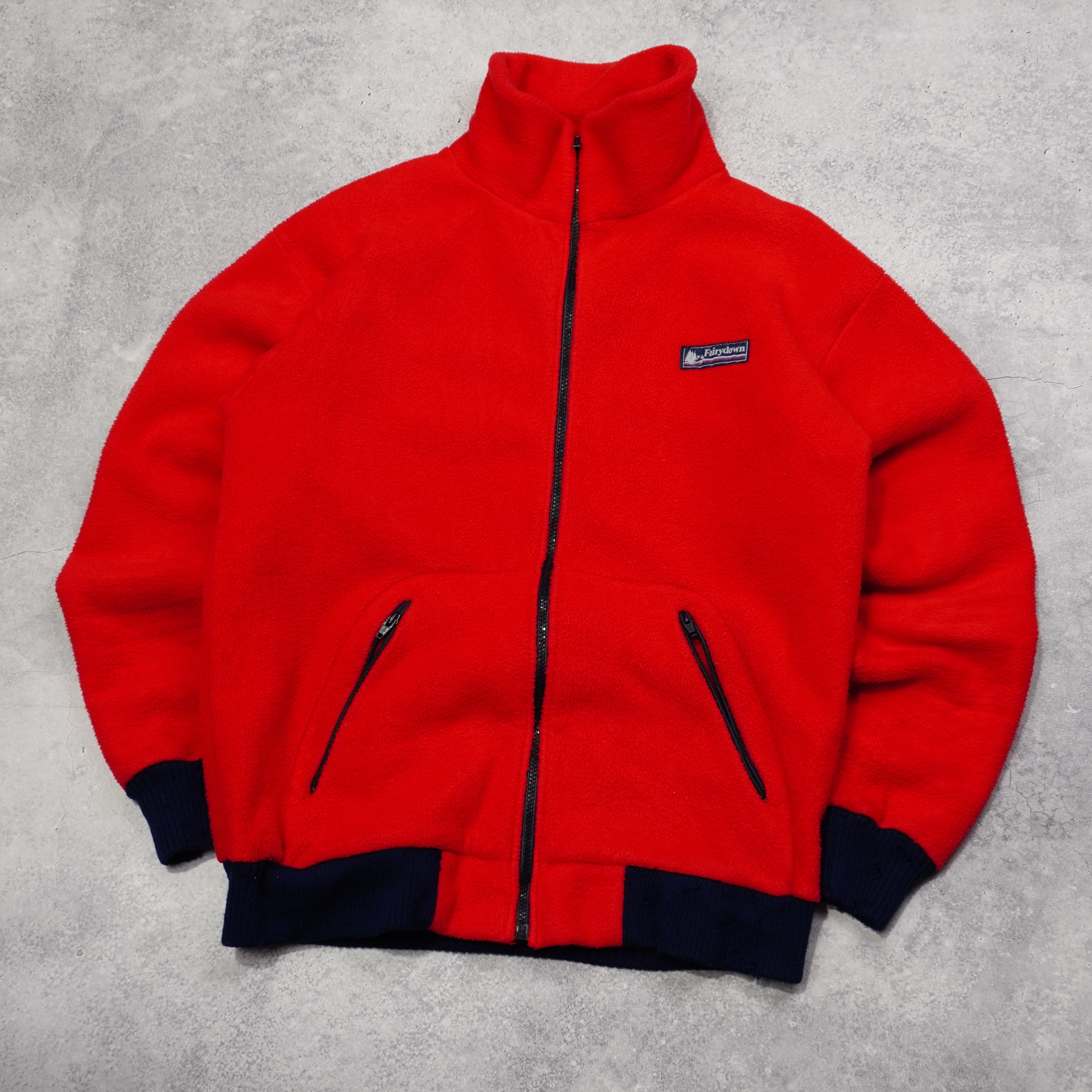 90s Fairydown Zip Up Fleece