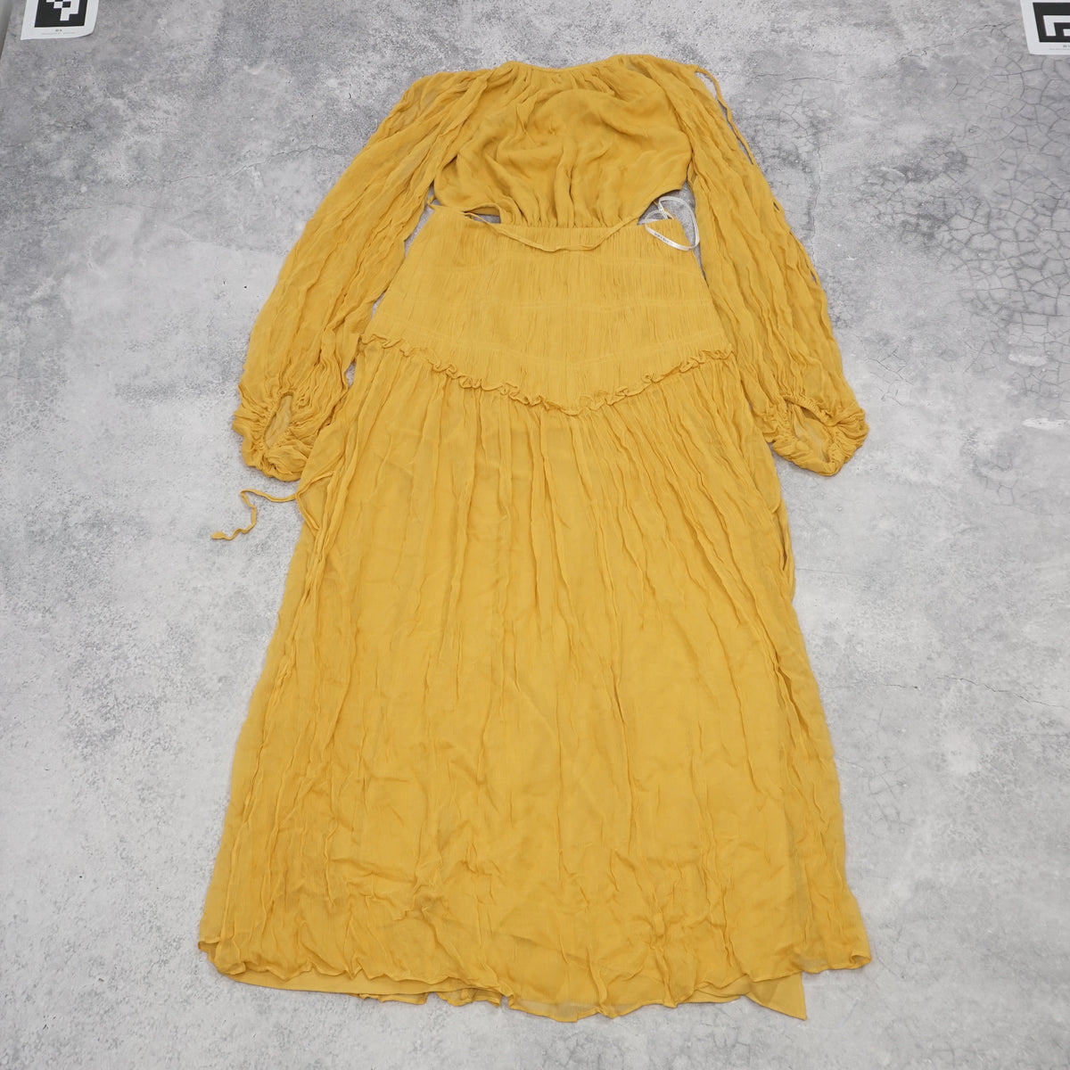 Shona Joy Maxi Sheer Sleeve Dress