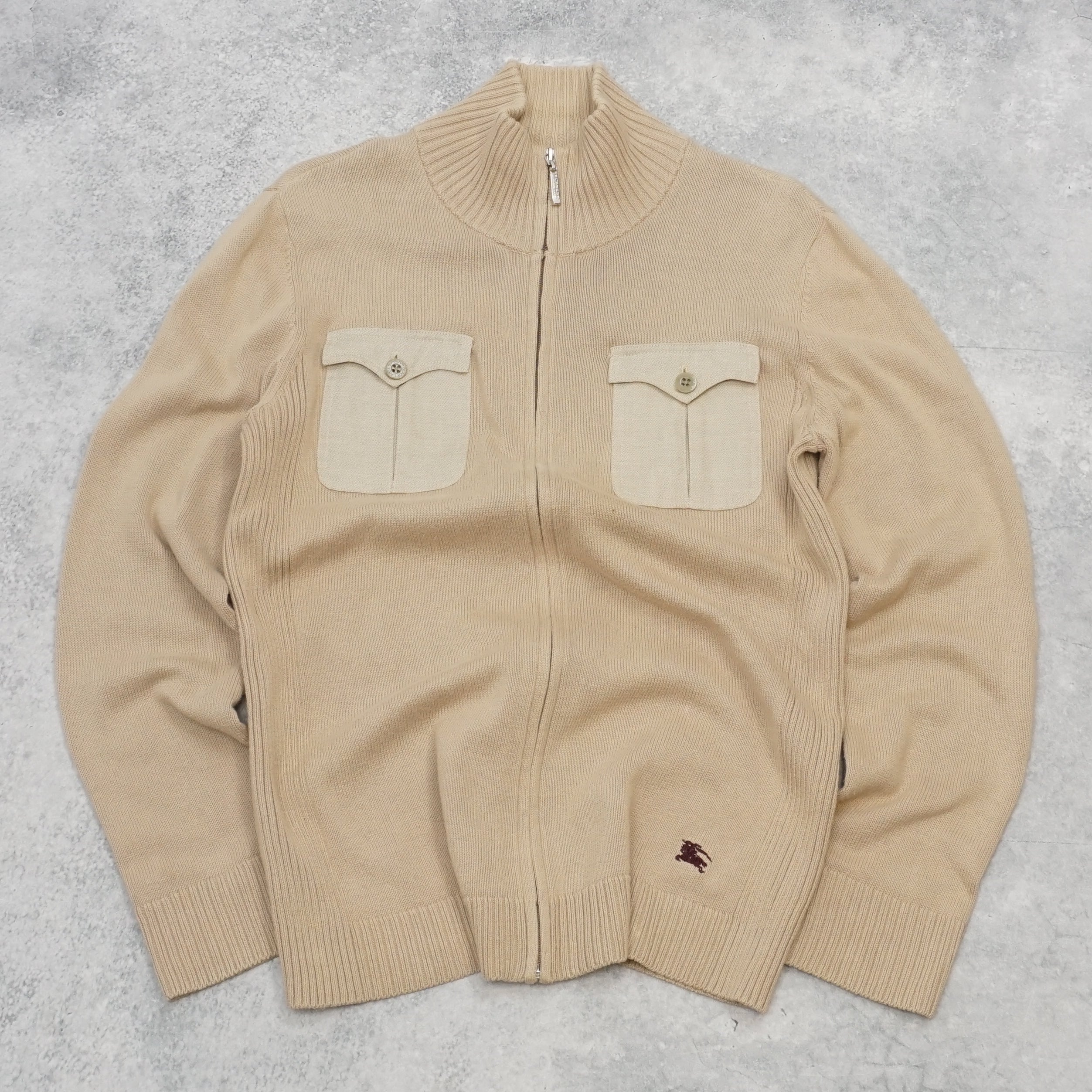 2000s Burberry Black Label Drivers Knit