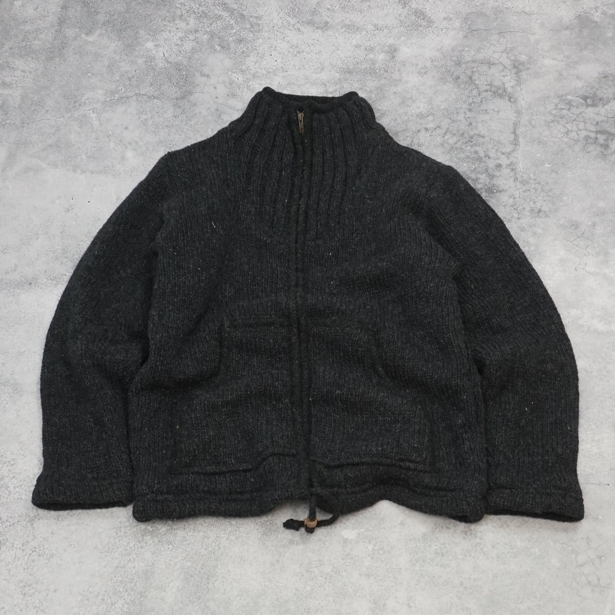 2000s Yak'n Yeti Wool Full Zip Zip Up Knit