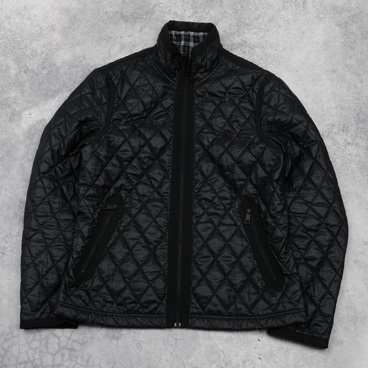2000s Burberry Black Label Quilted Jacket