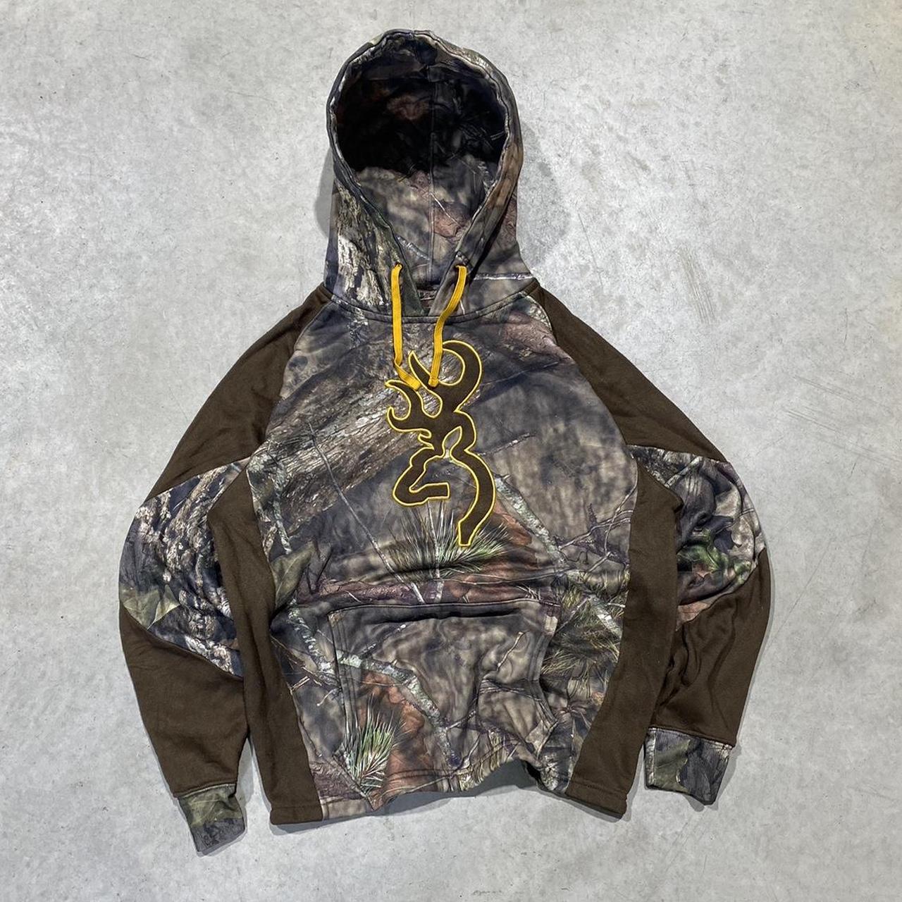 2000s Browning Camo Hoodie