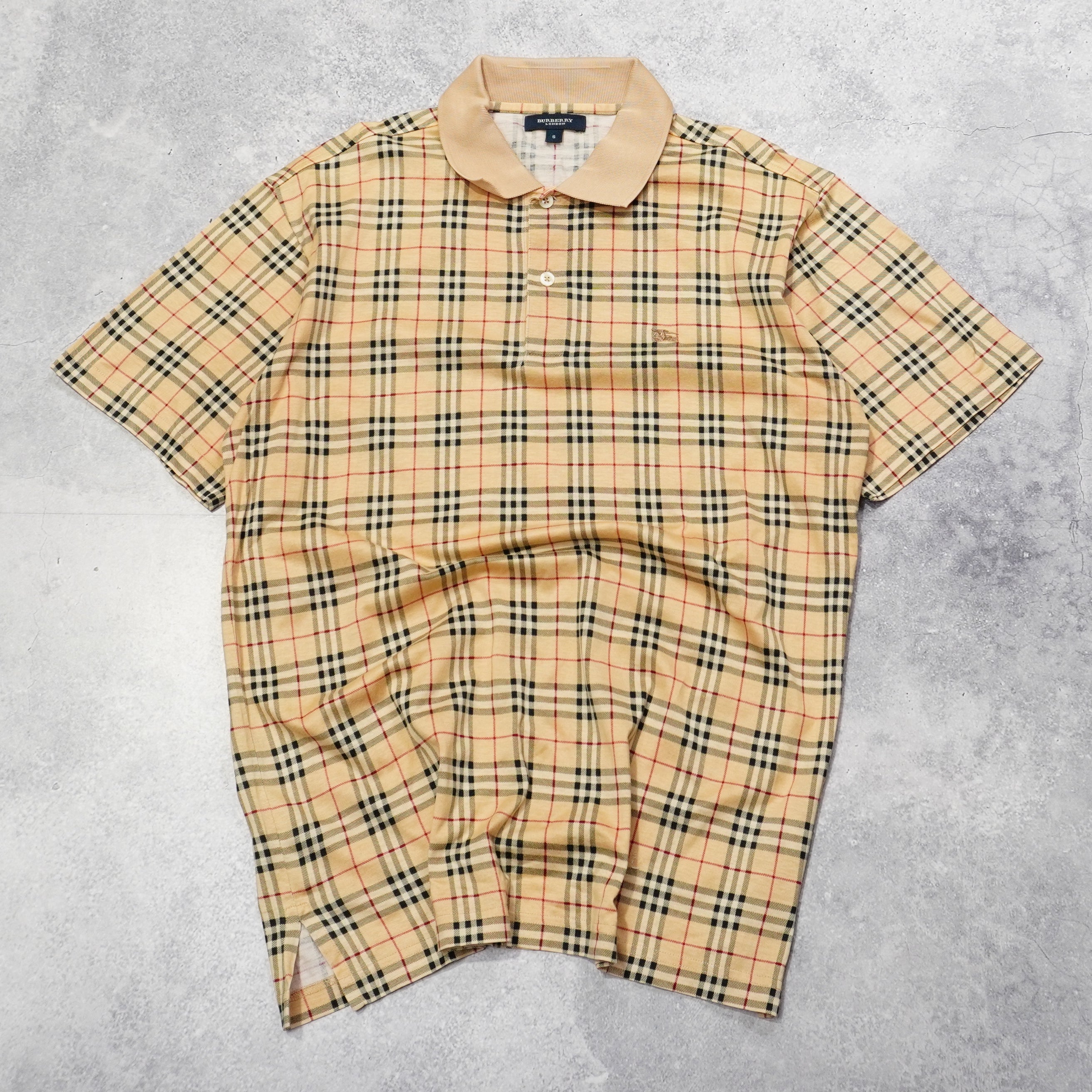 2000s Burberry Nova Check Polo
