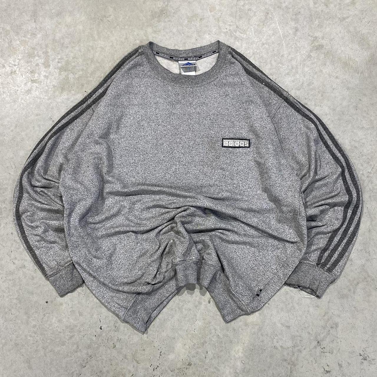 90s Adidas Oversized Crewneck
