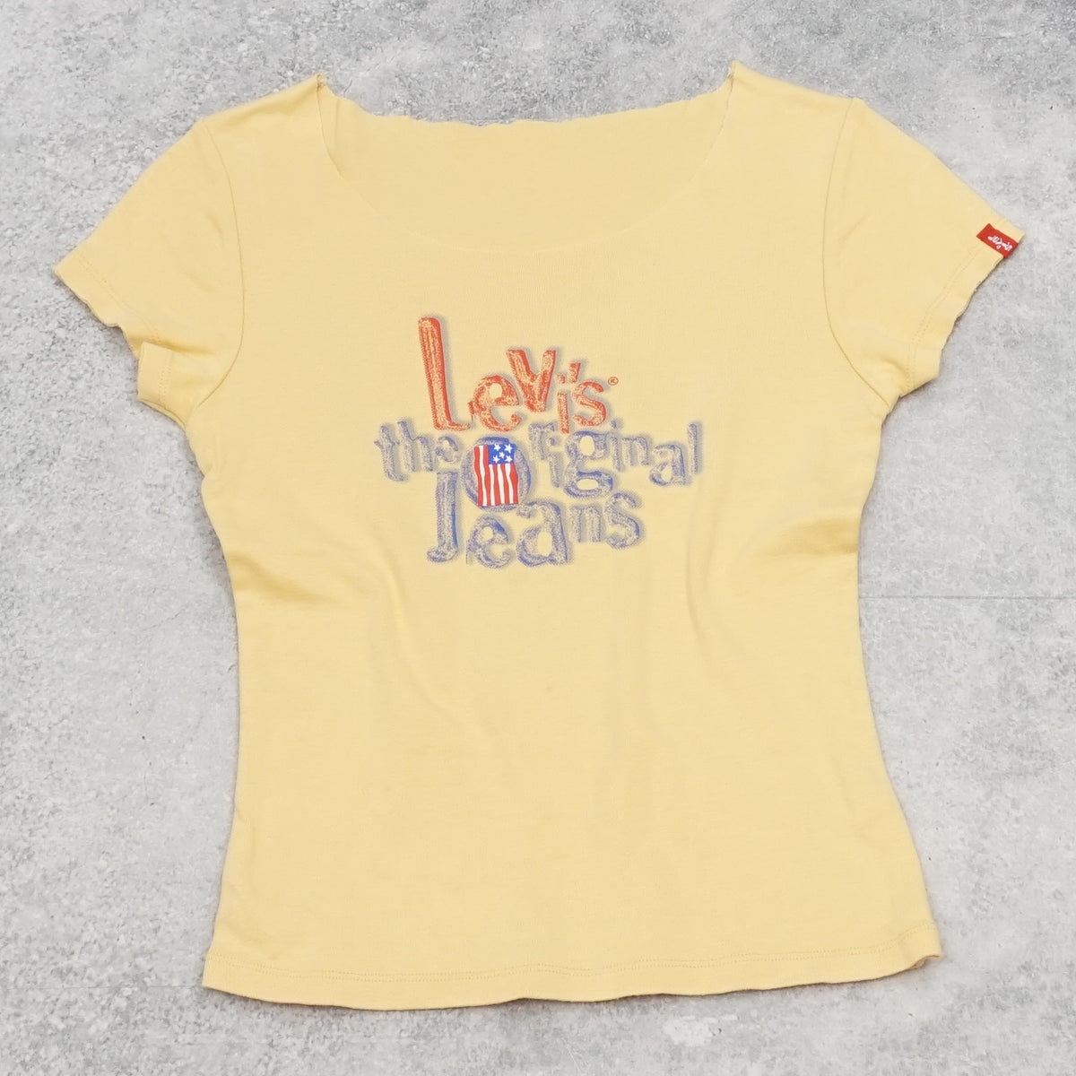 2000s Levi's The Original Jeans Graphic Baby T-Shirt