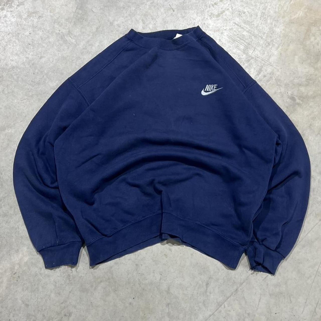 2000s Nike Oversized Crewneck Sweater