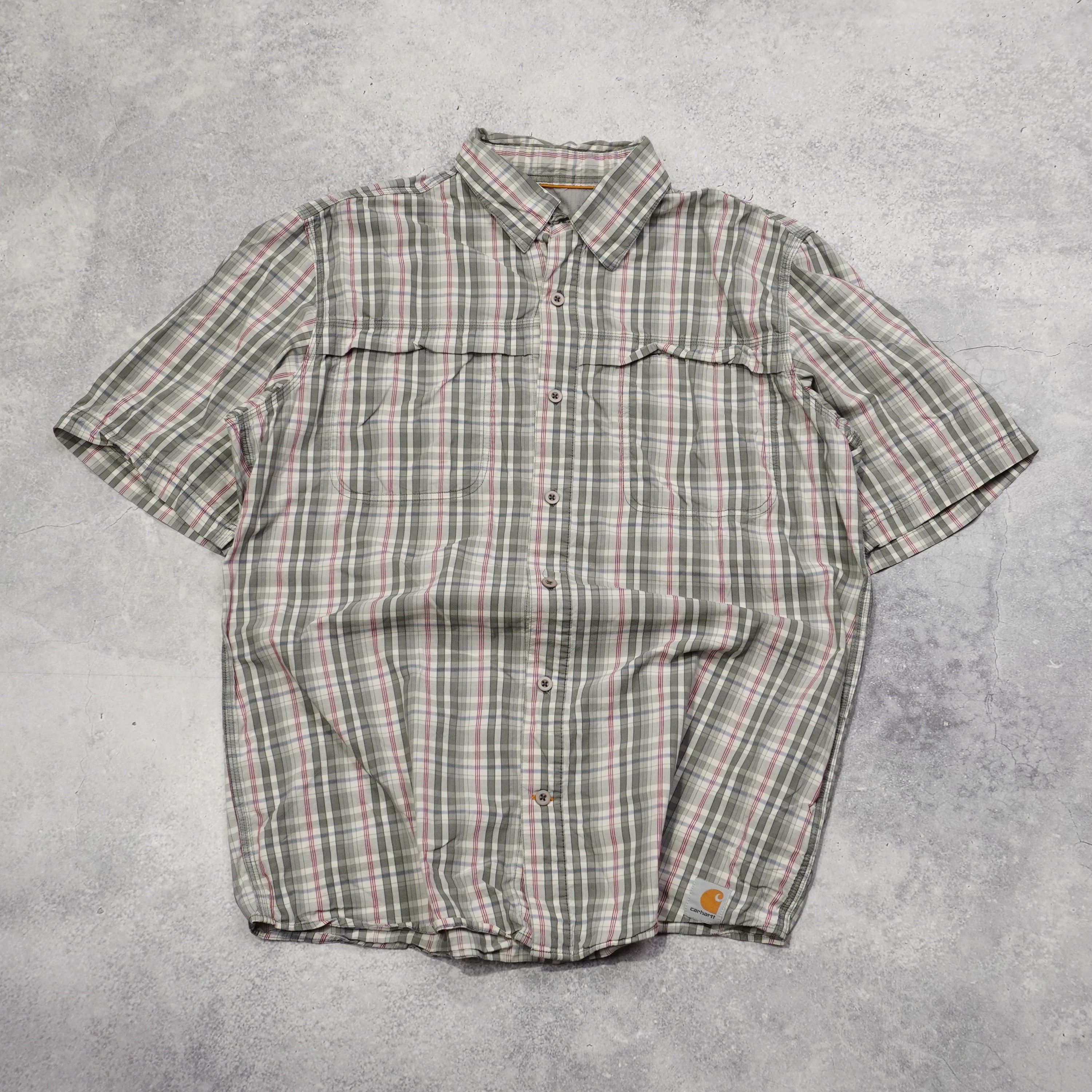 2000s Carhartt Relaxed Fit Plaid Button Up