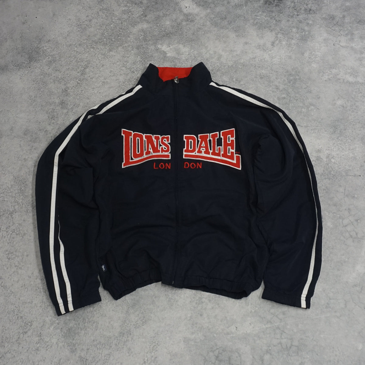 2000s Lonsdale London Embroidered Track Jacket