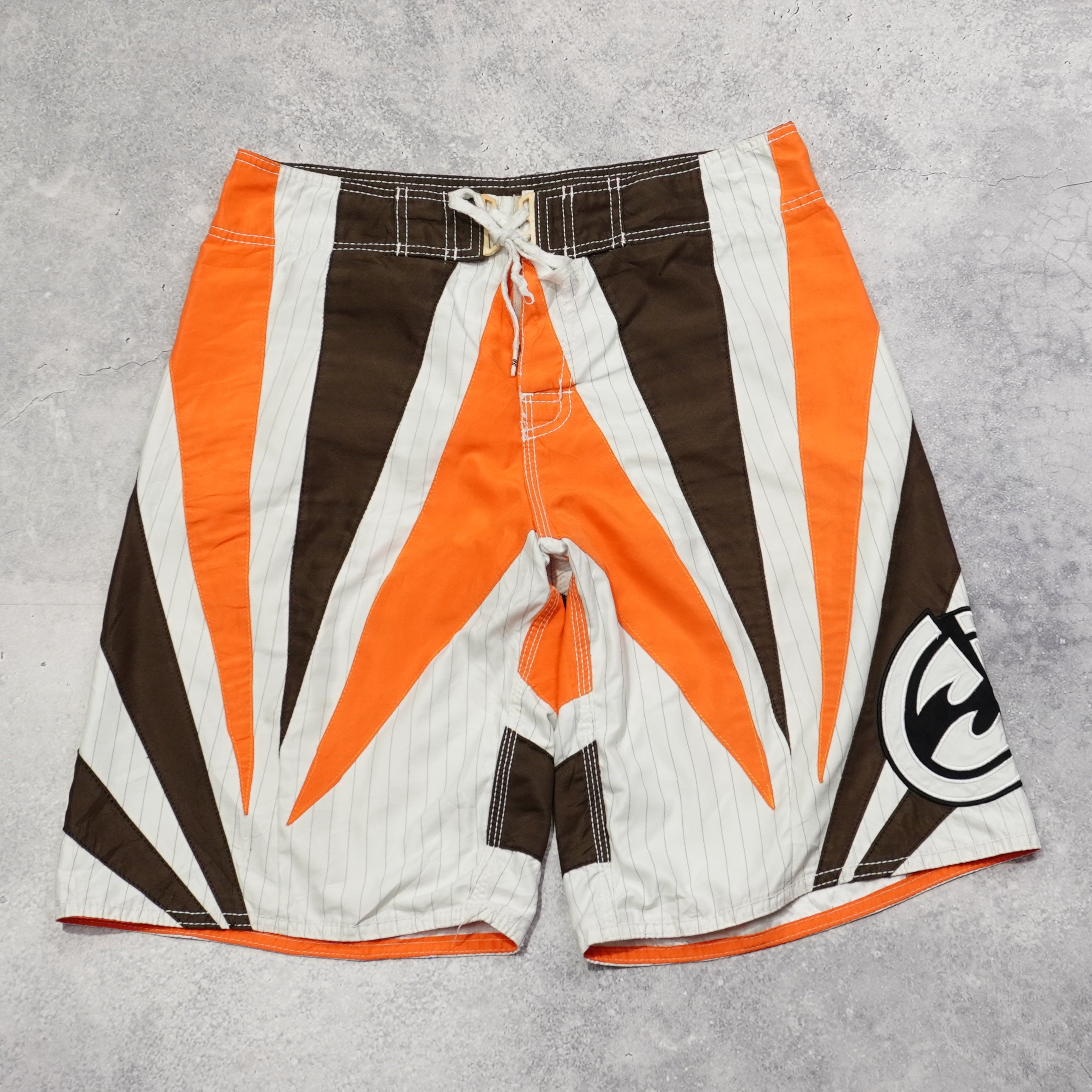 2000s Billabong Surfing Patterned Board Shorts