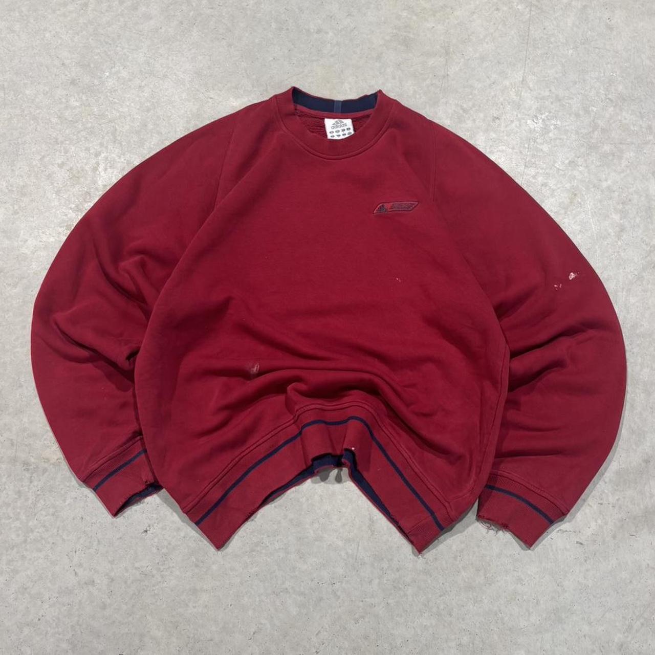 2000s Adidas Oversized Crewneck
