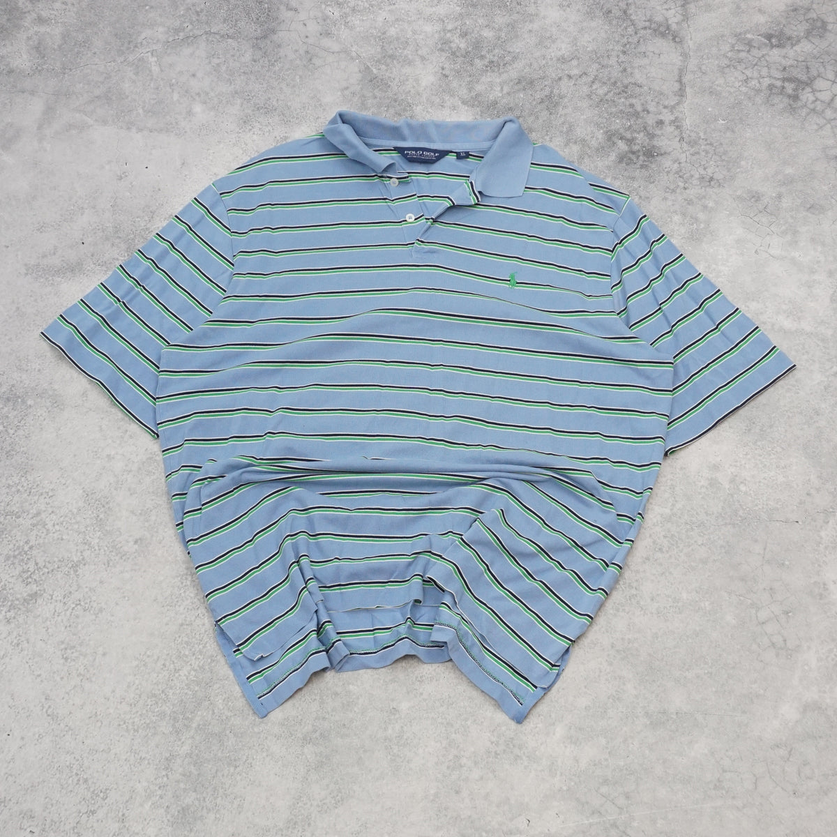 2000s Polo Ralph Lauren Golf Striped Polo