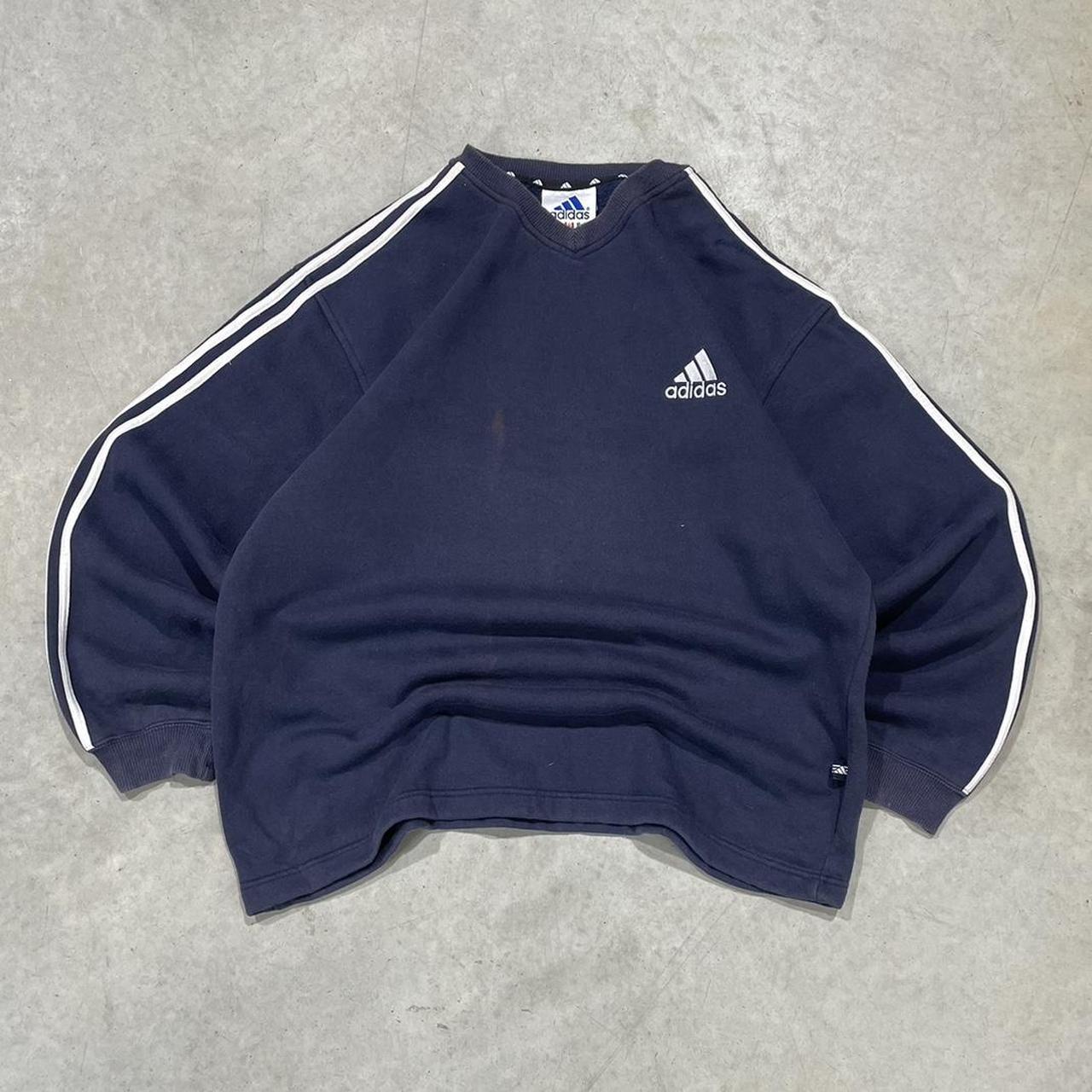 90s Adidas Oversized Crewneck