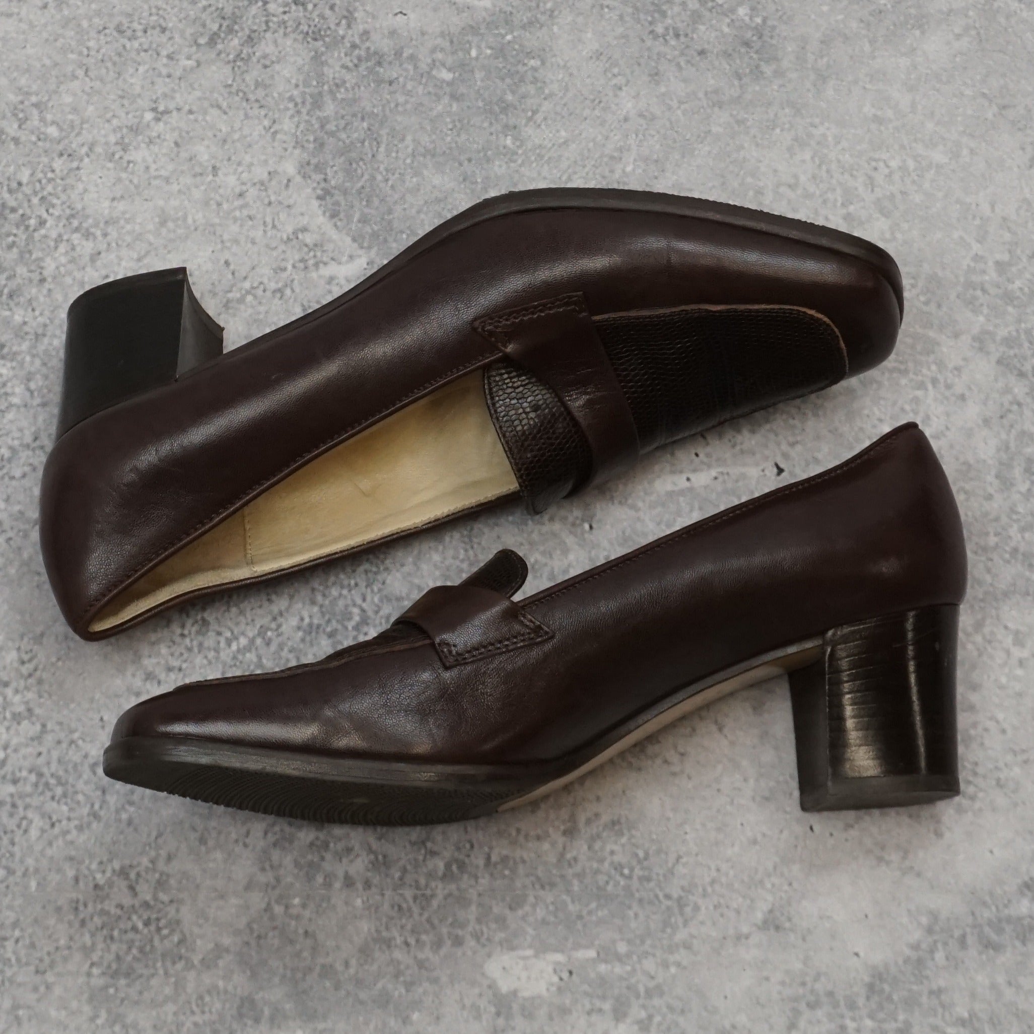 Bally Heeled Loafers