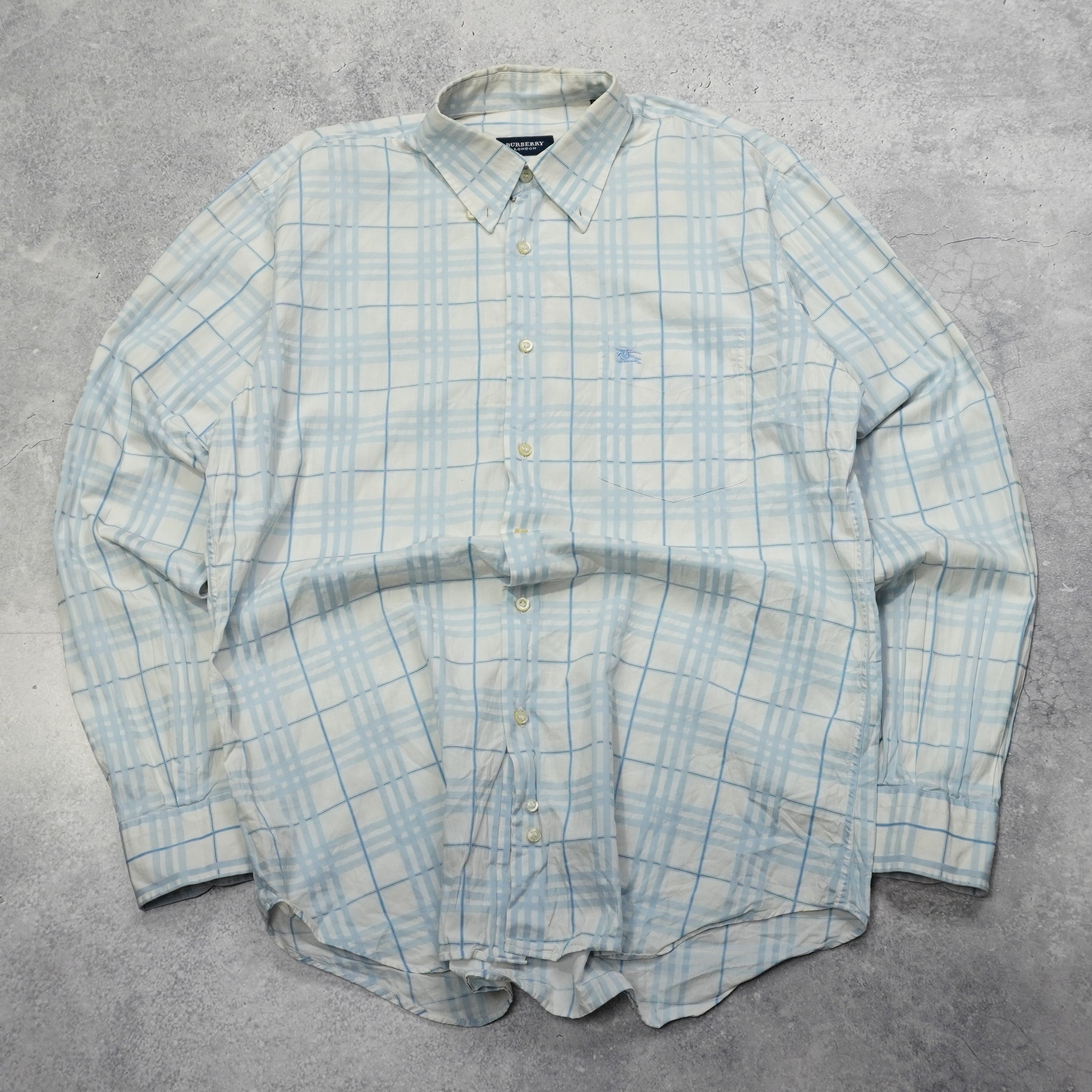 Burberry Plaid Button Up