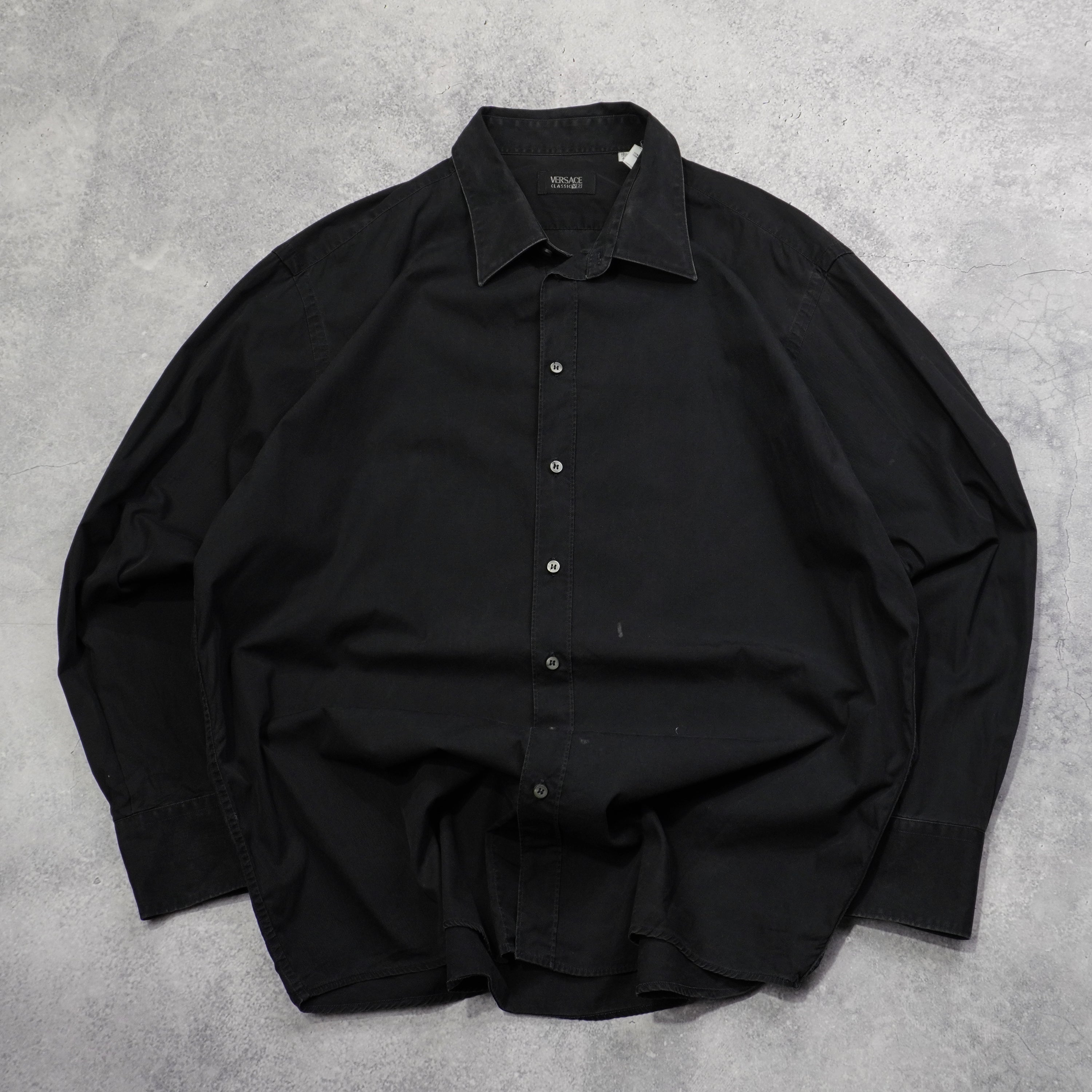 2000s Versace Button Up